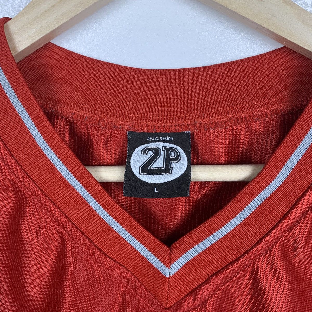 Rap Tees Vintage 90’s 2Pac Band Rap Jersey Tank Top Size L Red Size US L / EU 52-54 / 3 - 15 Thumbnail