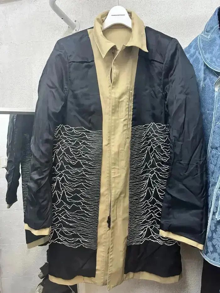 Raf Simons Undercover x joy division 09aw double side parka