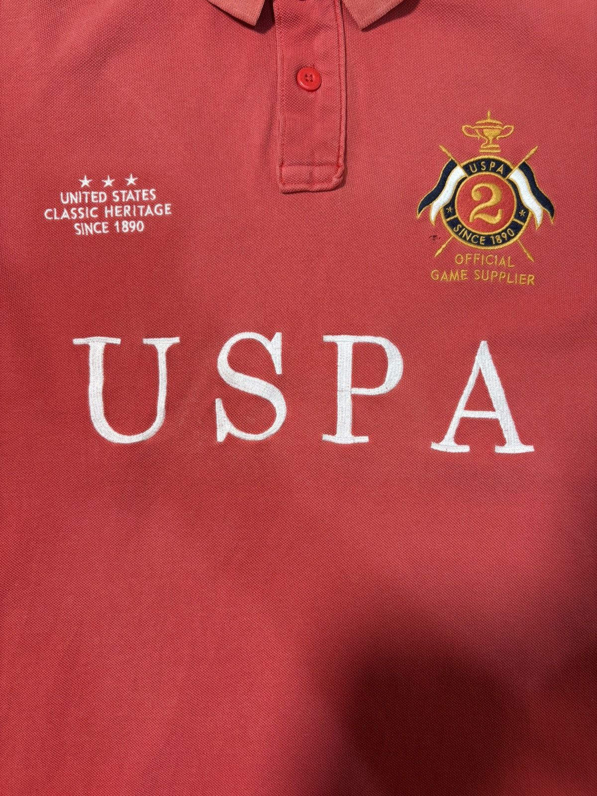 Polo Ralph Lauren U.S. Polo Assn. Heritage Graphic Polo Rugby T-Shirt Size US XL / EU 56 / 4 - 7 Thumbnail