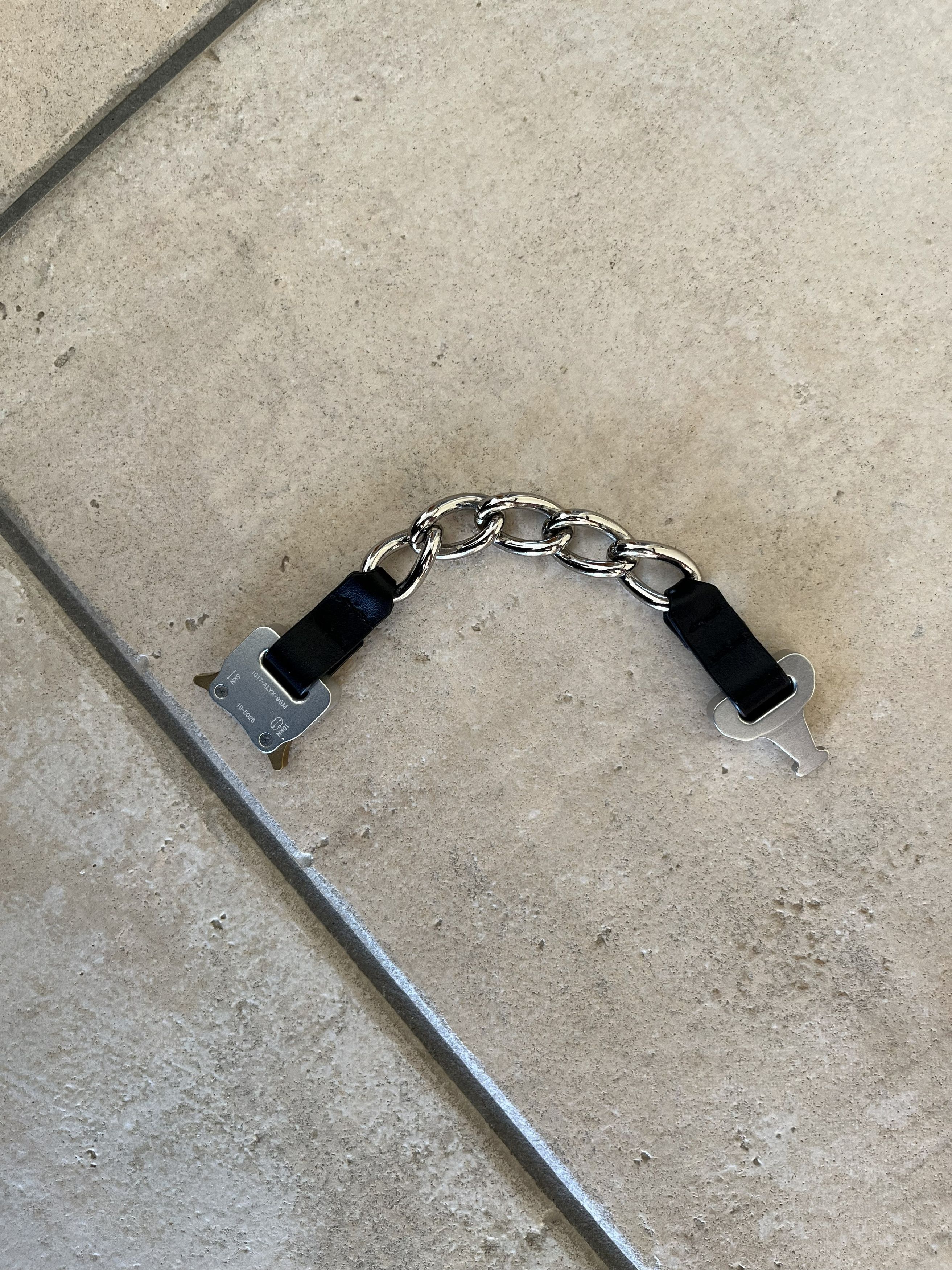 1017 ALYX 9SM 1017 ALYX 9SM Hero Chain Bracelet Silver Size ONE SIZE - 5 Thumbnail