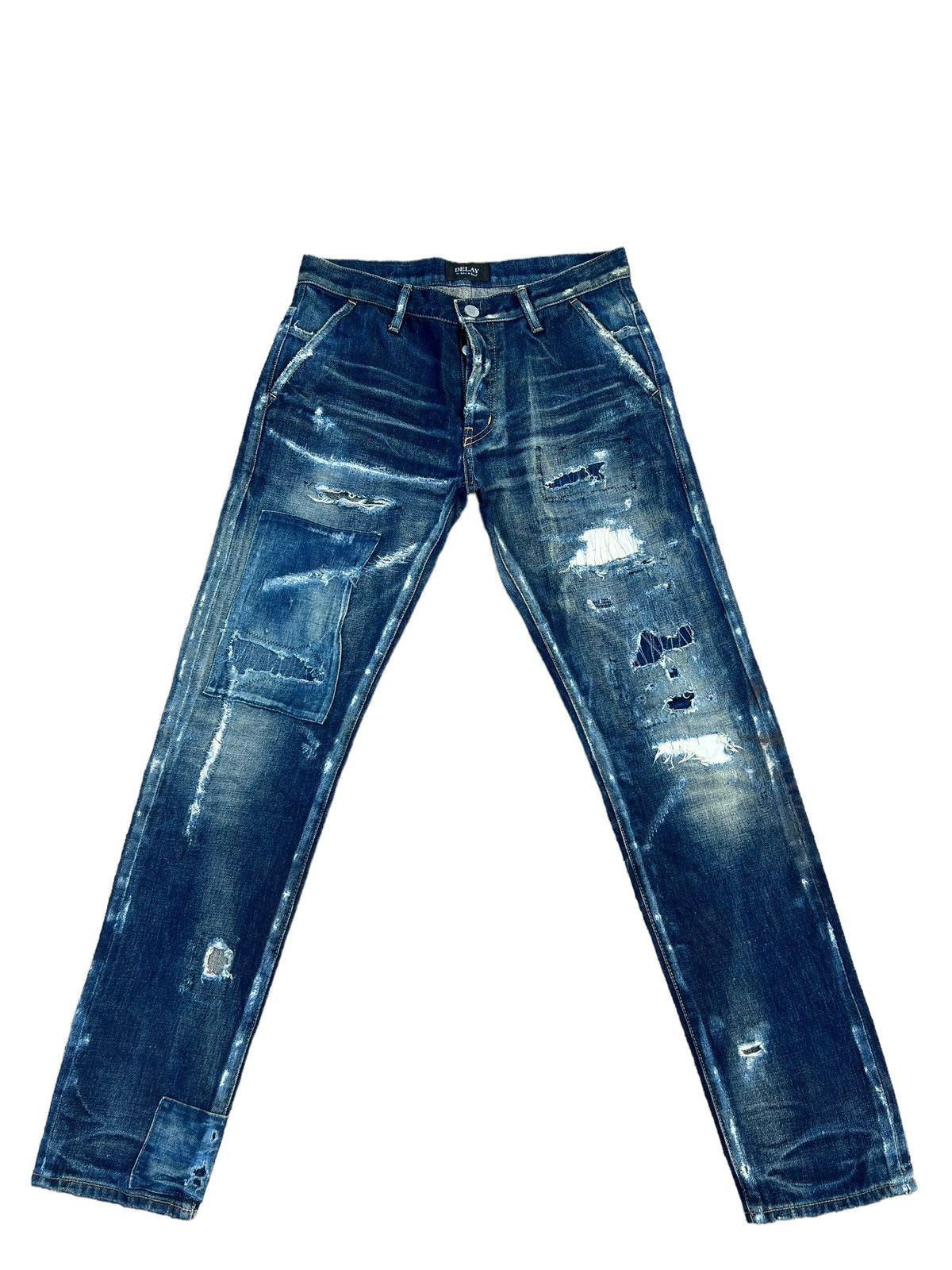 Japanese Brand × Vintage × Wtaps Wtaps Trash Selvedge Denim