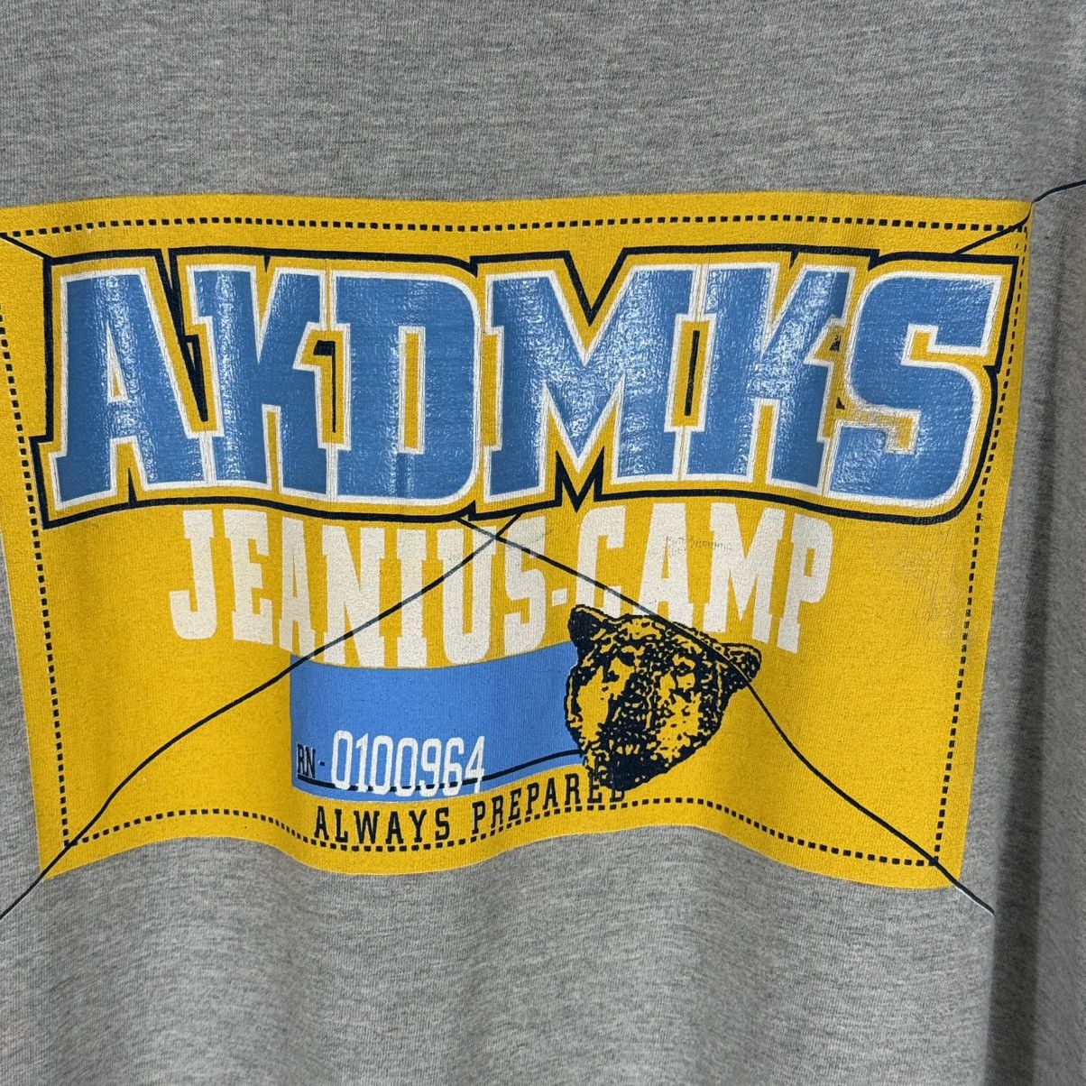Akademiks Akademiks Mens Graphic Tee Jeanious Camp Logo Made In Usa Size US XXL / EU 58 / 5 - 3 Thumbnail