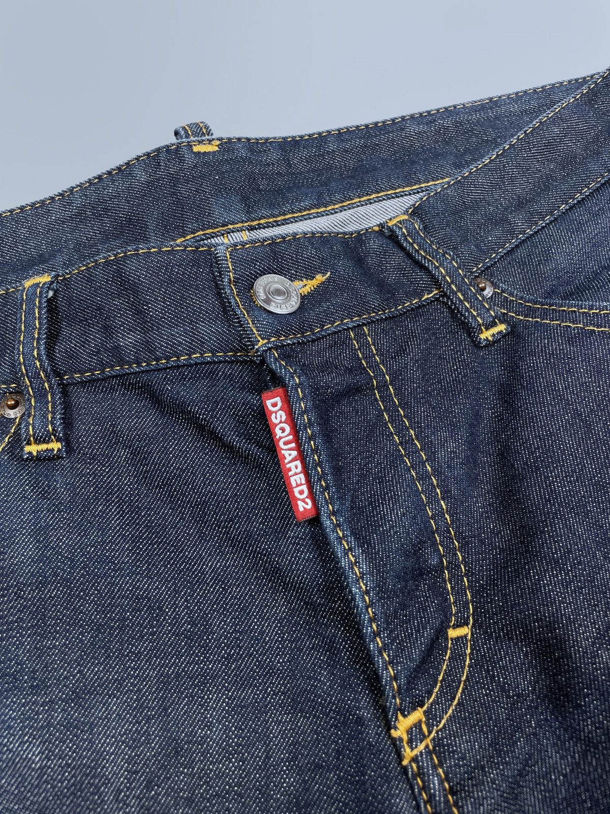 Dsquared2 DSQUARED2 Raw Indigo Denim Slim Jean Pants Size 48 Italy Size US 34 / EU 50 - 5 Thumbnail