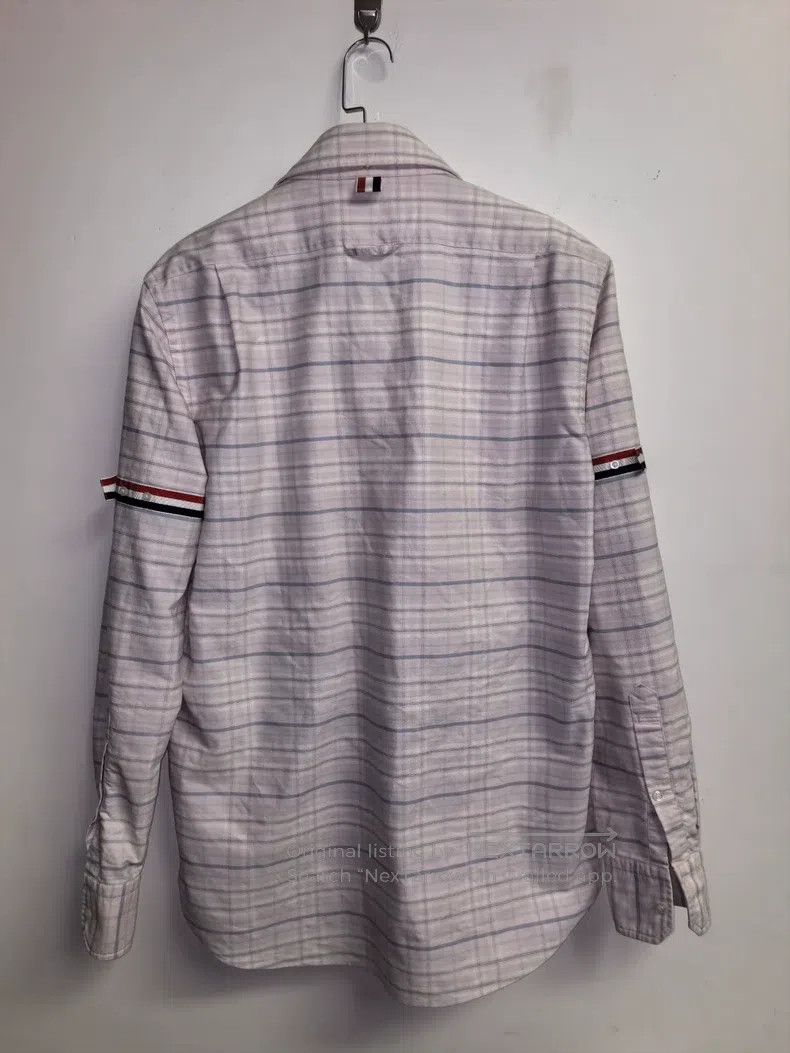 Thom Browne Thom Browne Plaid Long-Sleeve Shirt Size US L / EU 52-54 / 3 - 5 Thumbnail