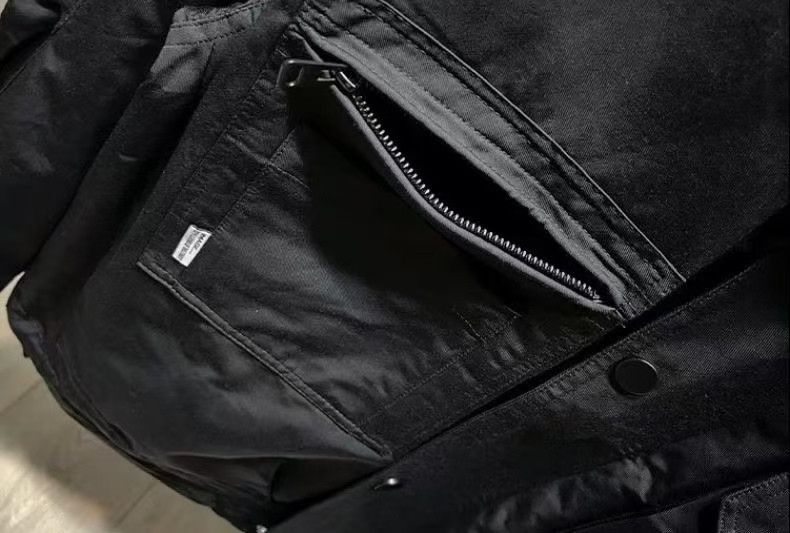 Vintage Black Utility Cargo Jacket with NOTDO Graphic Size US M / EU 48-50 / 2 - 6 Thumbnail