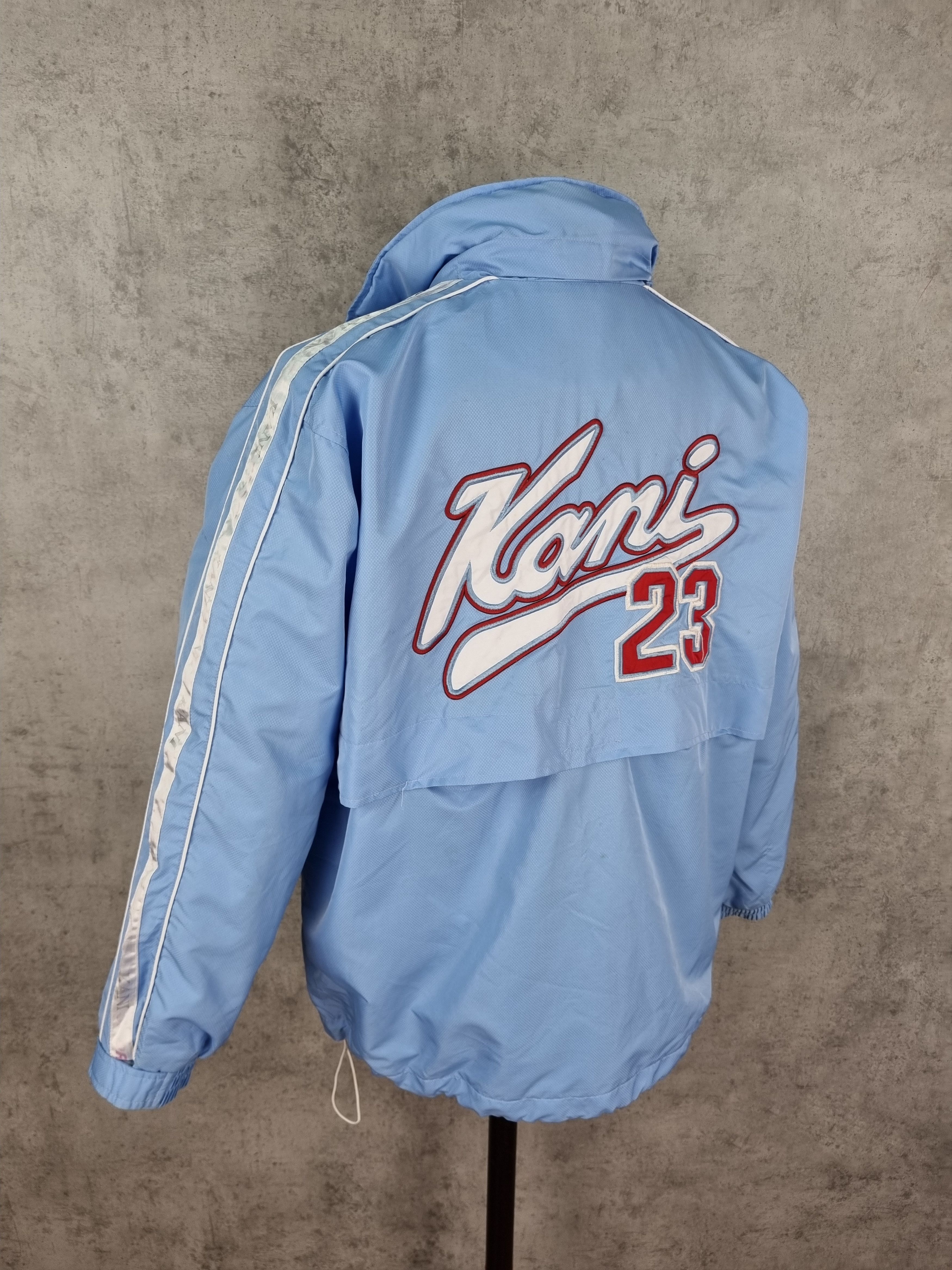 Karl Kani × Vintage Karl Kani Vintage Big Logo Side Tape Track top Size US L / EU 52-54 / 3 - 4 Thumbnail