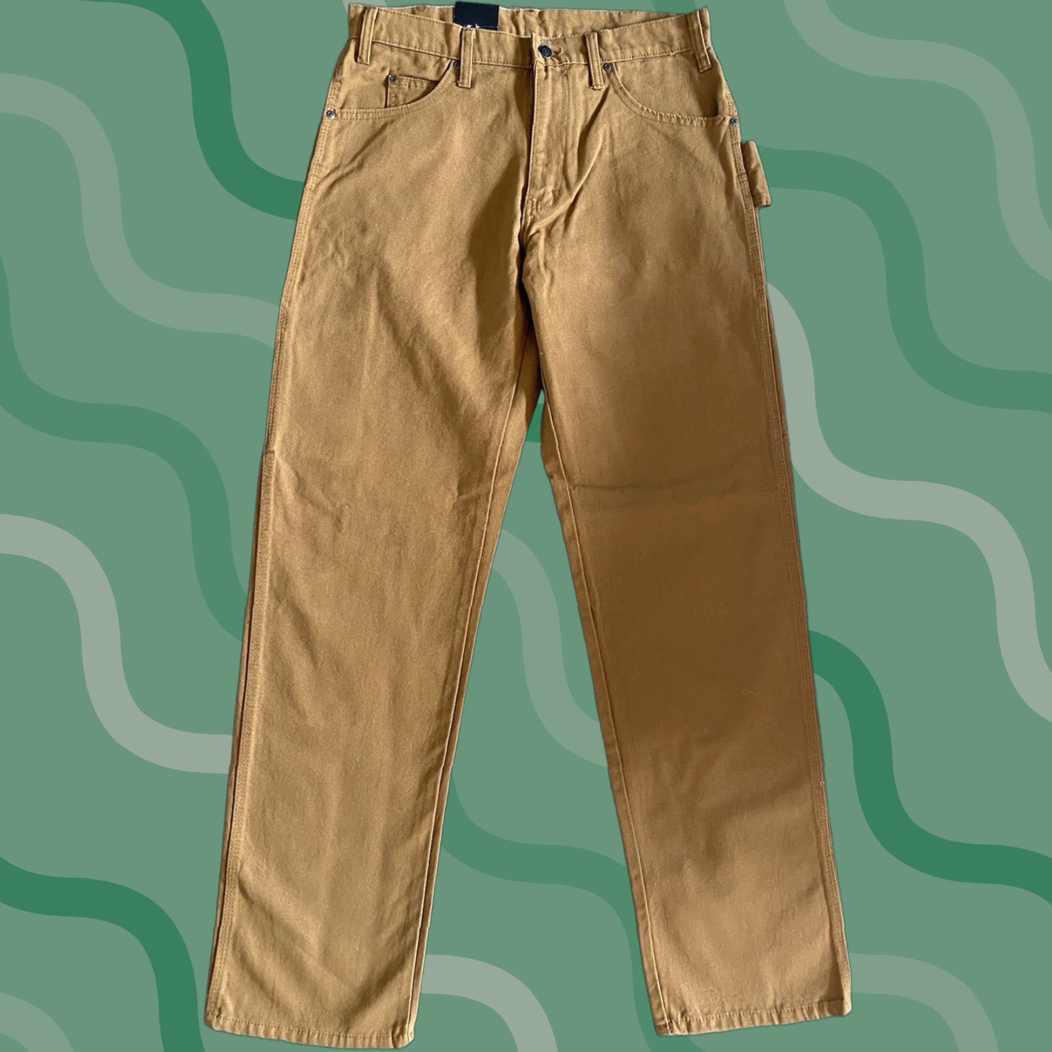 Dickies NWT Dickies Carpenter Jean Relaxed Fit Straight Leg Men’s 32x34 Brown Jeans Size US 32 / EU 48 - 1 Thumbnail
