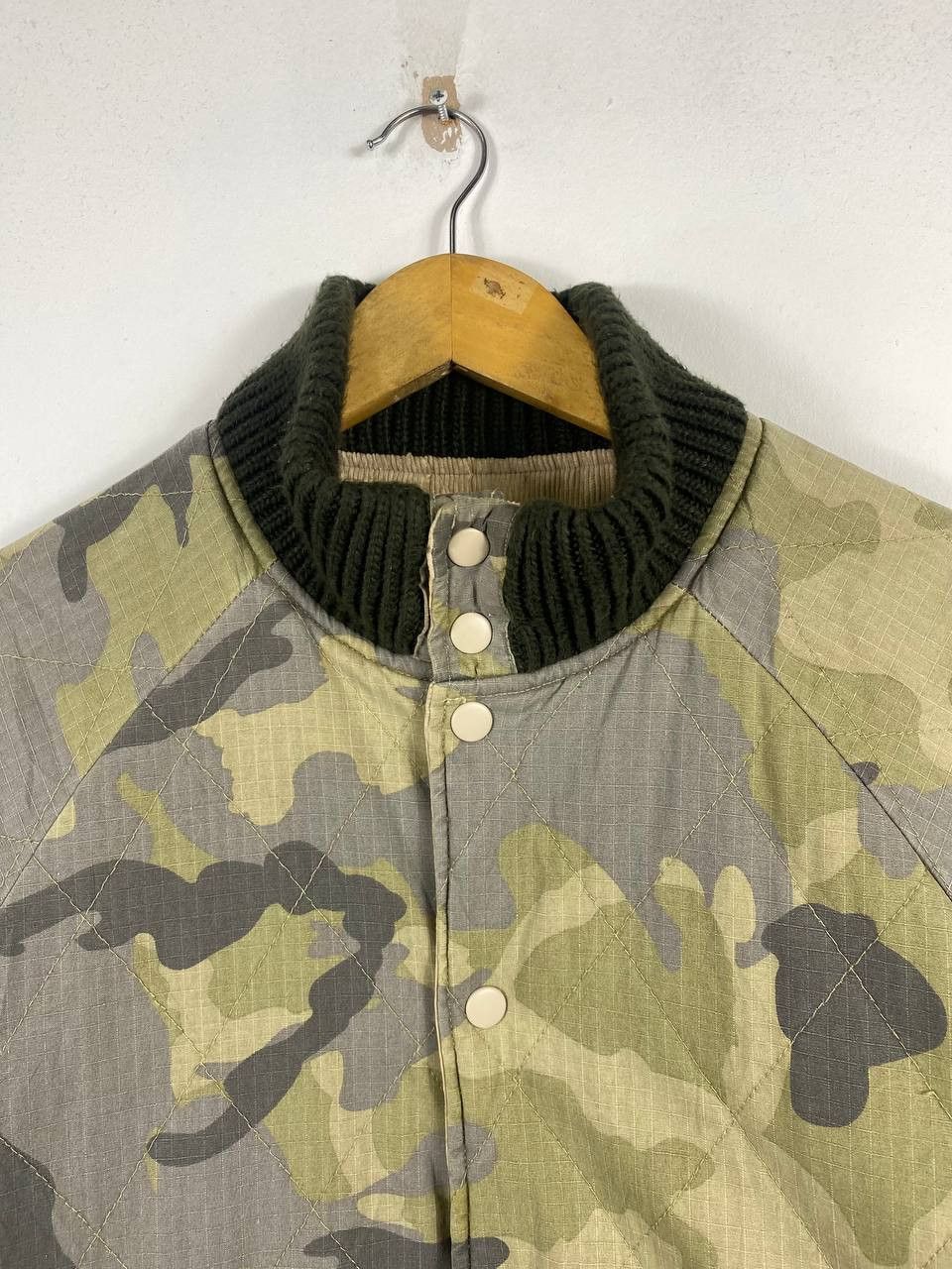 Japanese Brand japanese brand corduroy camo reversible bomber jacket Size US L / EU 52-54 / 3 - 8 Thumbnail