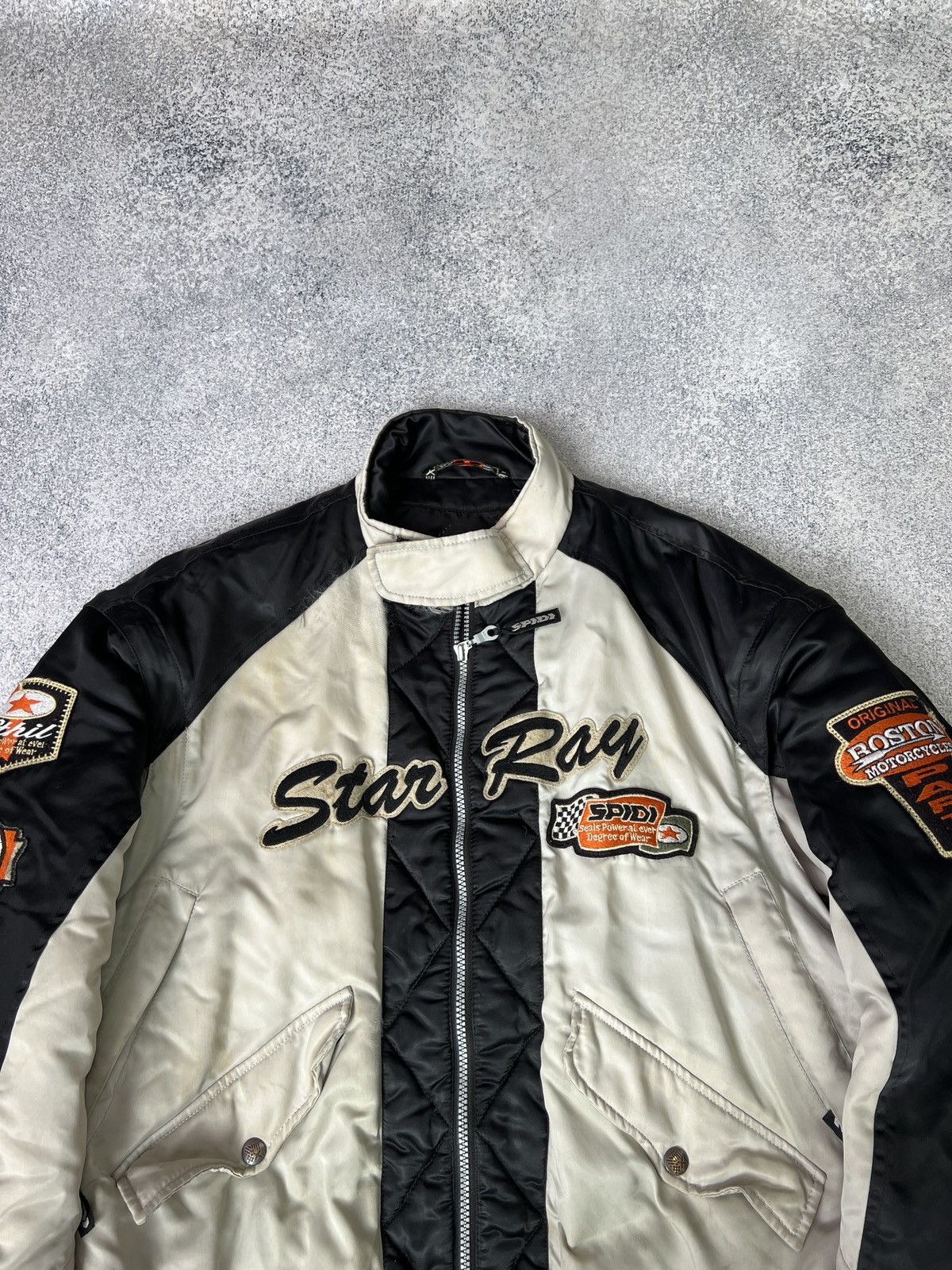 Vintage Vintage Racing Motorcycle retro jacket Spidi Size US XL / EU 56 / 4 - 10 Thumbnail