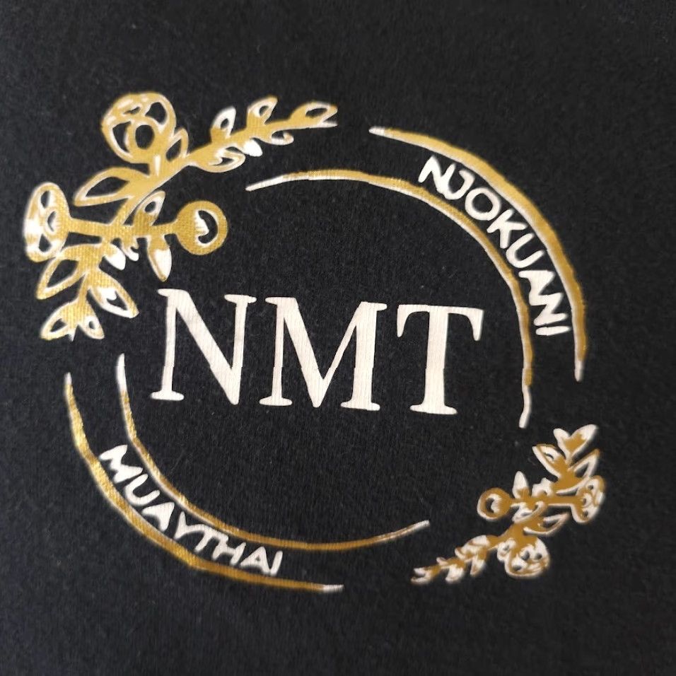 Gildan NMT Muay Thai T Shirt Mens Size Medium Black MMA Las Vegas Mixed Martial Arts Cotton Size US M / EU 48-50 / 2 - 3 Thumbnail