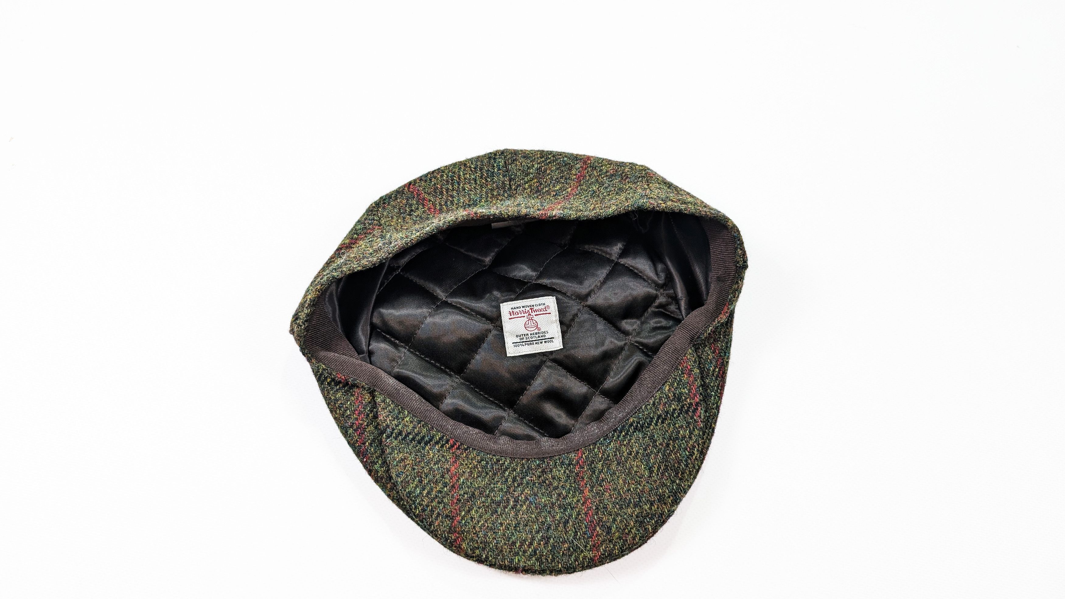 Harris Tweed Harris Tweed Wool Herringbone Tweed Flat Hat Cap Size M Size ONE SIZE - 5 Thumbnail