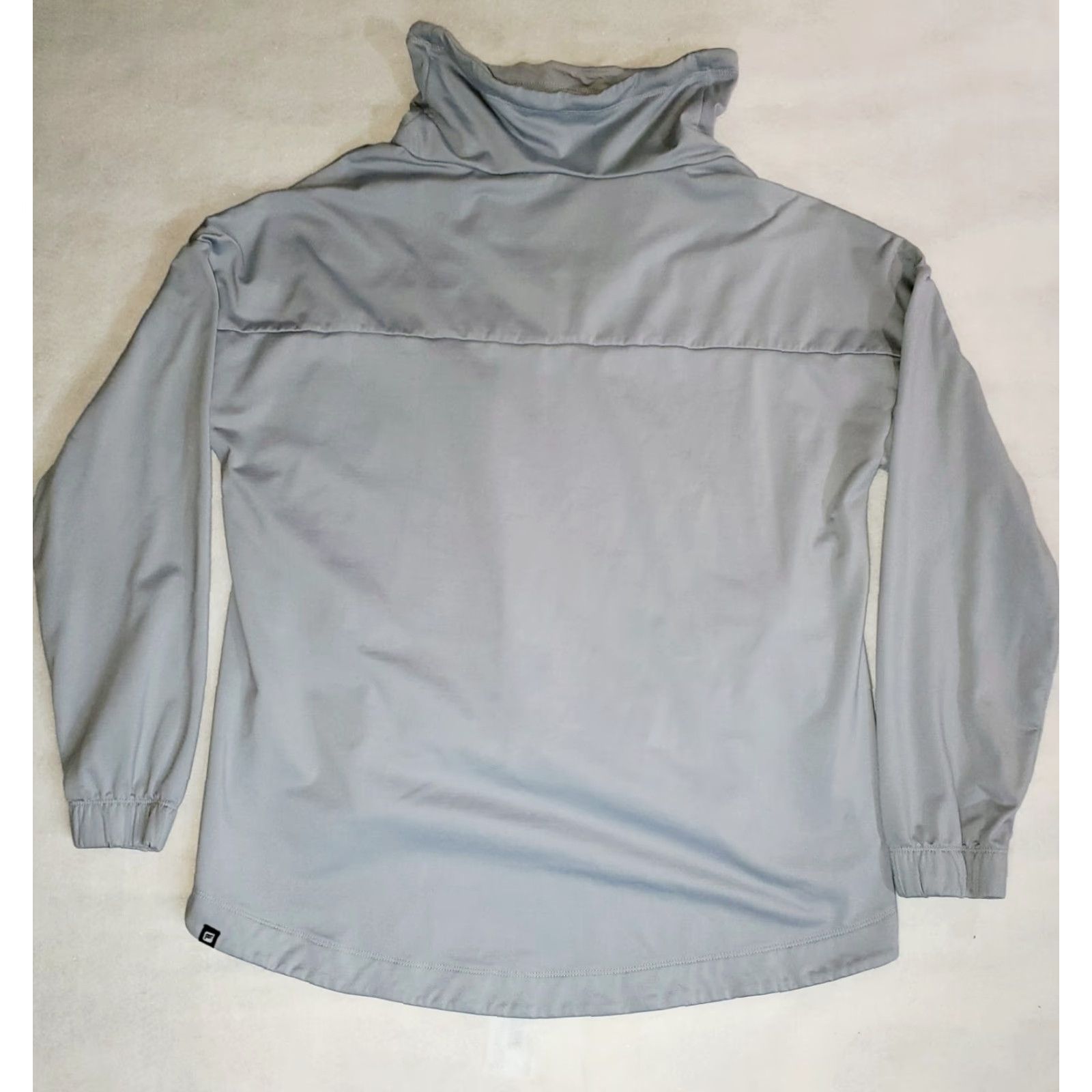 Fabletics Fabletics Zaylee Pullover Tunic Long Sleeve Gray Women's Size XXL Regular Zip Pocket Cowl Neck Activewear Casual Sweatshirt Sportswear Dressy? Size L / US 10 / IT 46 - 4 Thumbnail