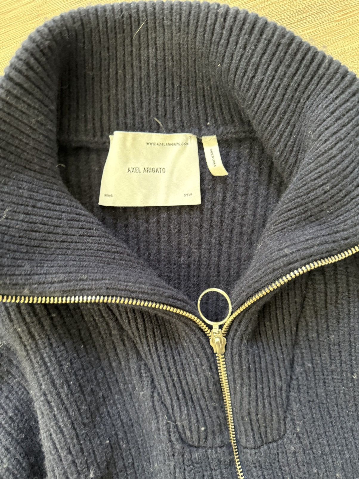 Axel Arigato Axel Arigato knit zip up Size US XL / EU 56 / 4 - 2 Thumbnail