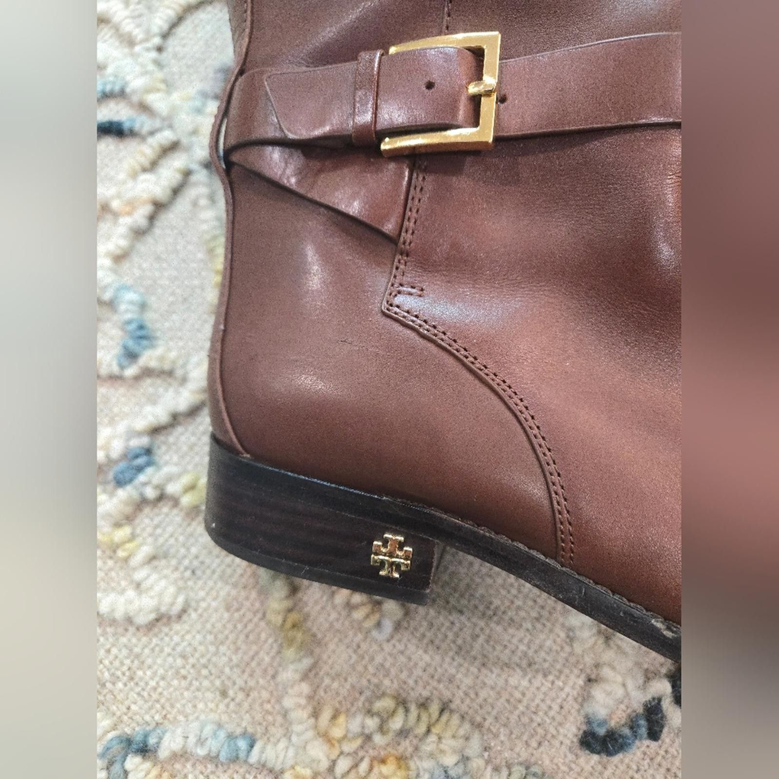 Designer TORY BURCH 25mm Brooke Knee Boot Size US 9 / IT 39 - 3 Thumbnail