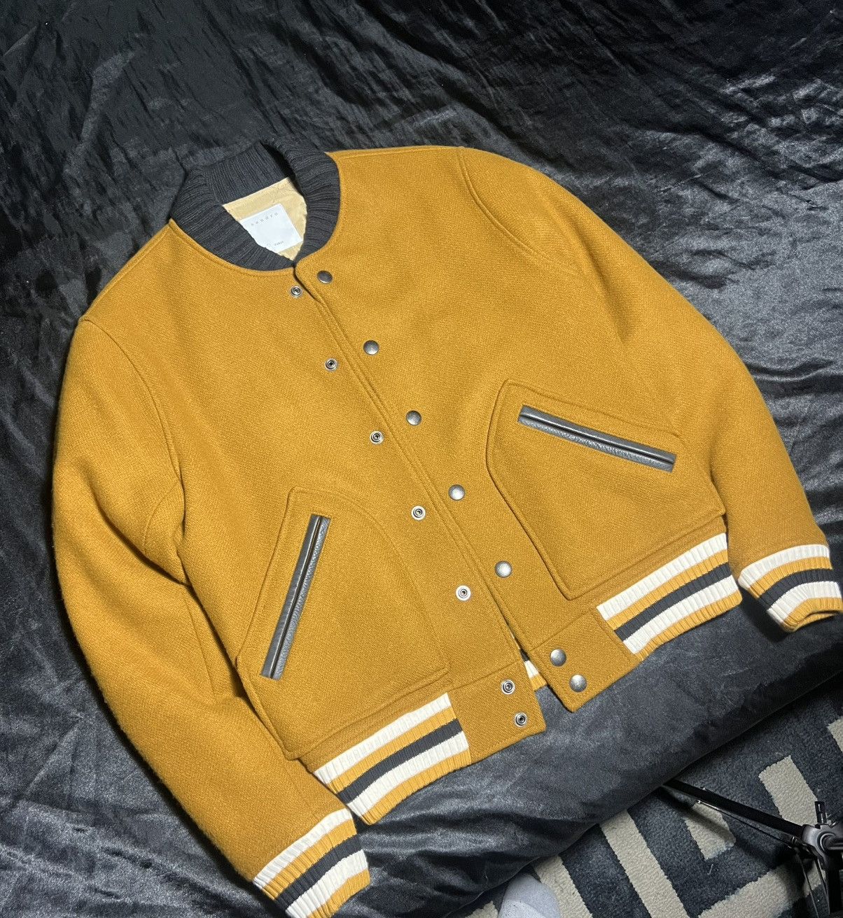Designer × Sandro Sandro Paris jacket varsity Size US XS / EU 42 / 0 - 2 Thumbnail