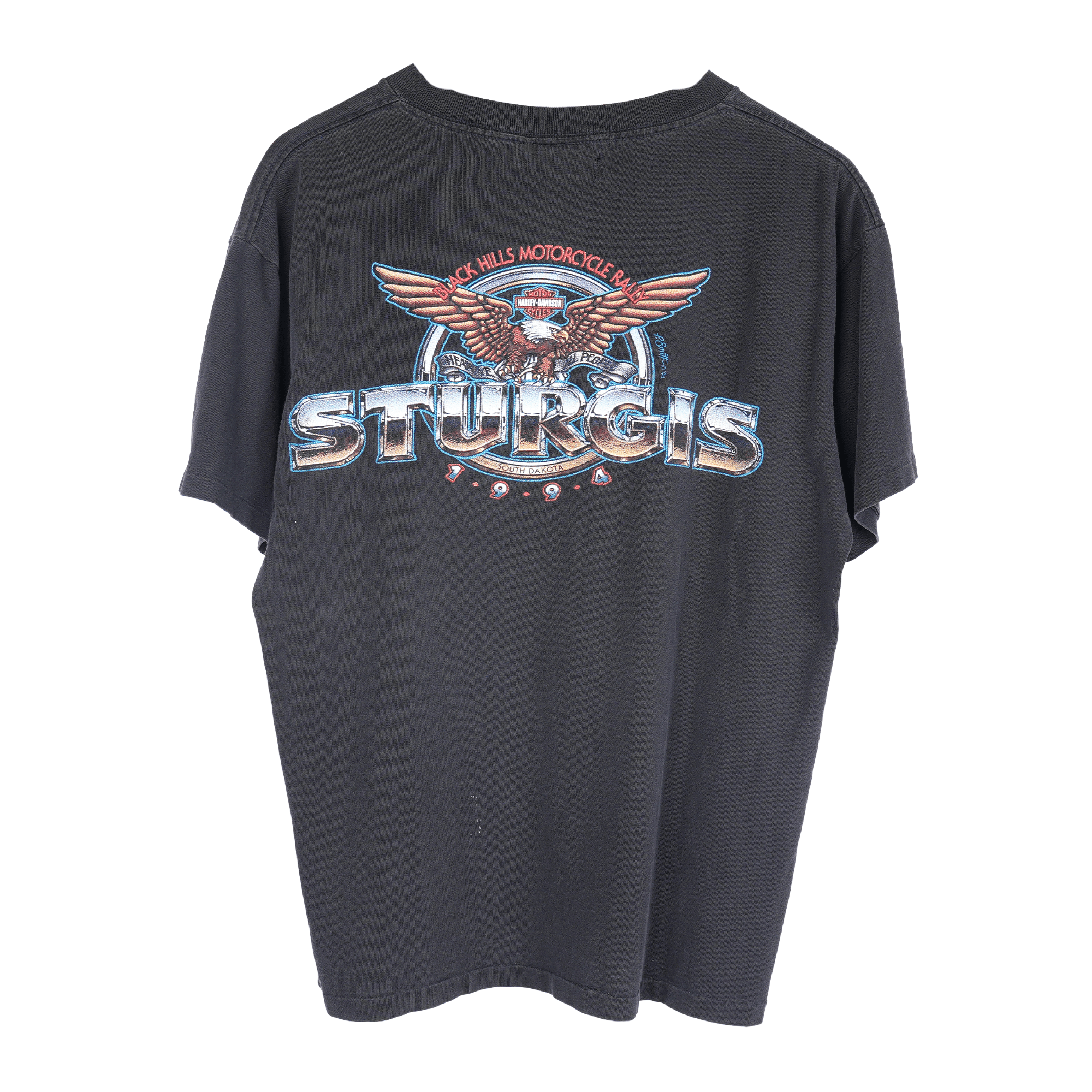 Vintage VINTAGE HARLEY DAVIDSON HD CHROME SWEET CHROME 1993 T-SHIRT Size US M / EU 48-50 / 2 - 2 Thumbnail