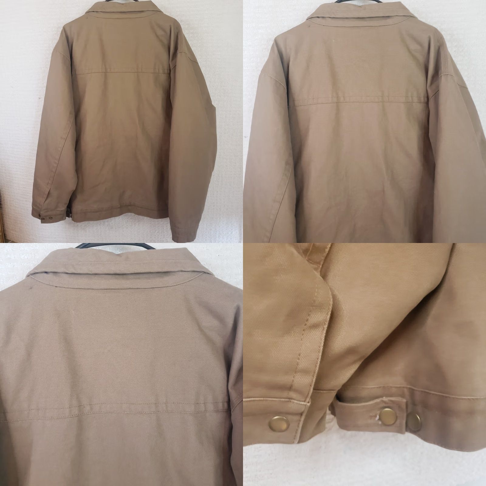 Vintage Burks Bay Jacket Mens 2XL XXL Cotton Flannel Lined Full Zip NRA National Rifle Size US XXL / EU 58 / 5 - 9 Thumbnail