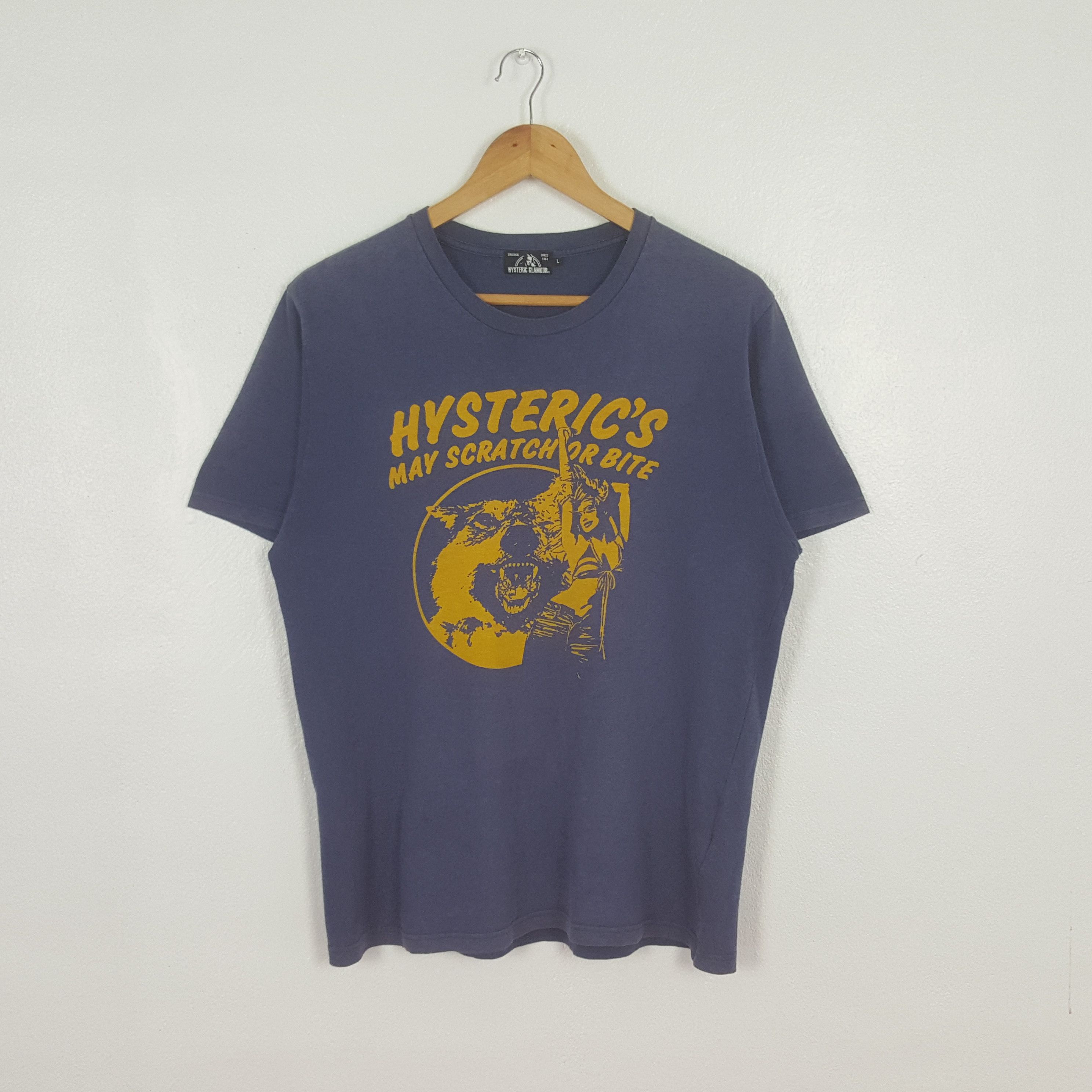 Hysteric Glamour Vintage Hysteric Glamour Japanese Brand Tshirt C319N47 Size US M / EU 48-50 / 2 - 1 Thumbnail