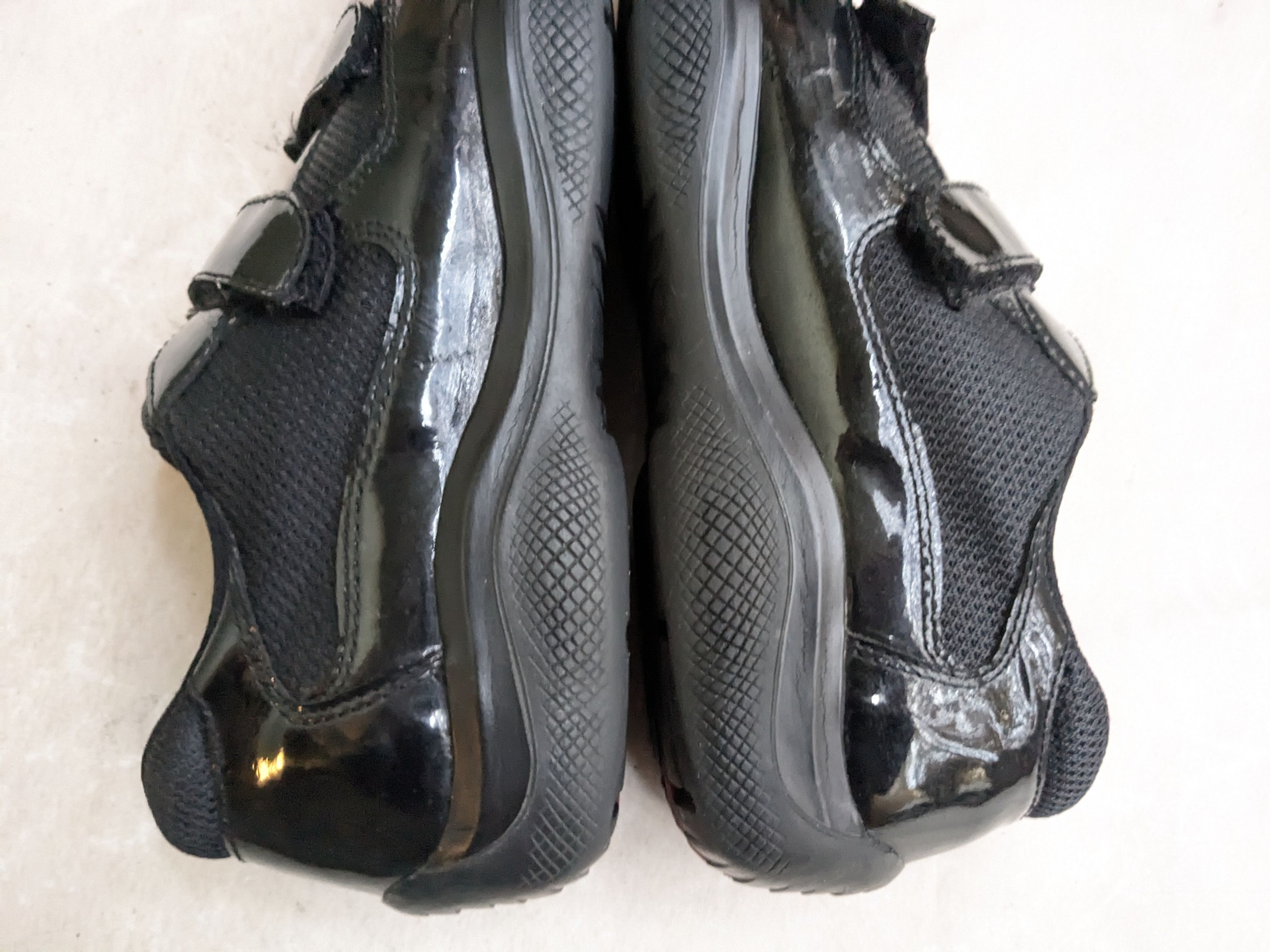 Prada Prada America's Cup Black Red 7.5 Leather Low Tops Size US 7.5 / EU 40-41 - 10 Thumbnail