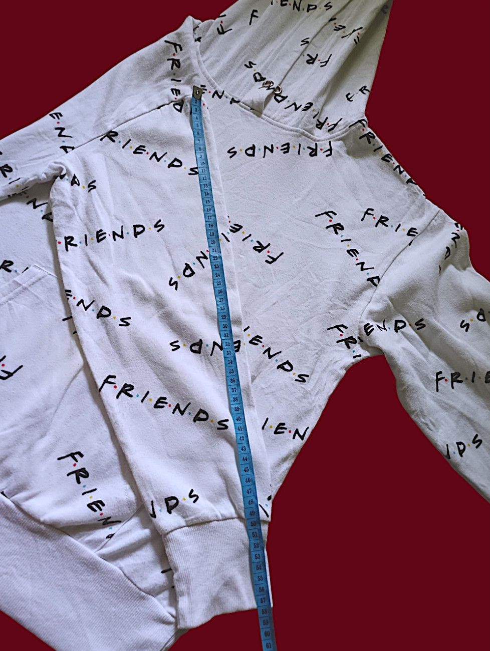 Other The Famous FRIENDS The Television Series White Hoodie Size US L / EU 52-54 / 3 - 3 Thumbnail