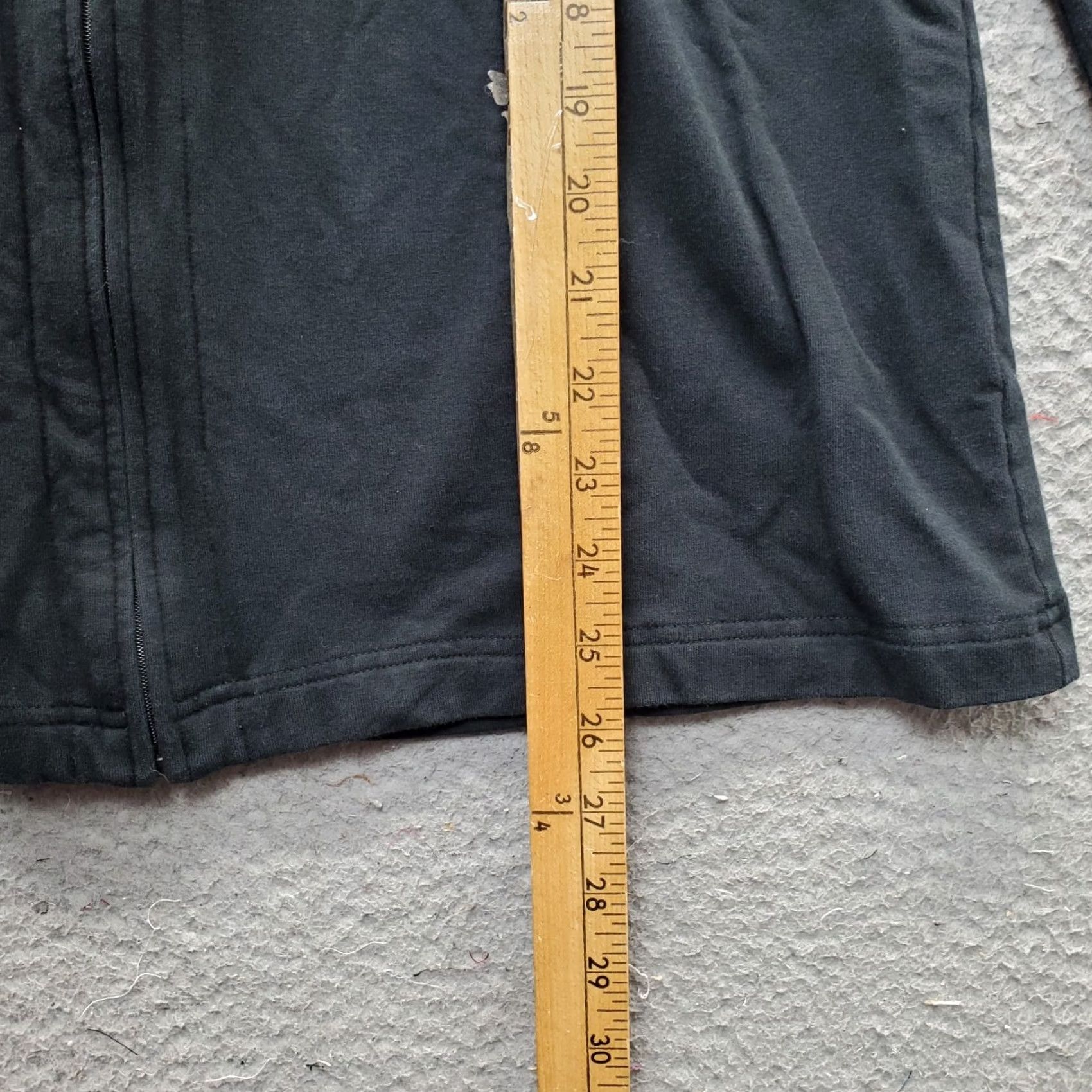 Vintage Pure Jill Hoodie Womens Small Black Stretch Regular Fit Long Sleeve Full Zip Size S / US 4 / IT 40 - 3 Thumbnail