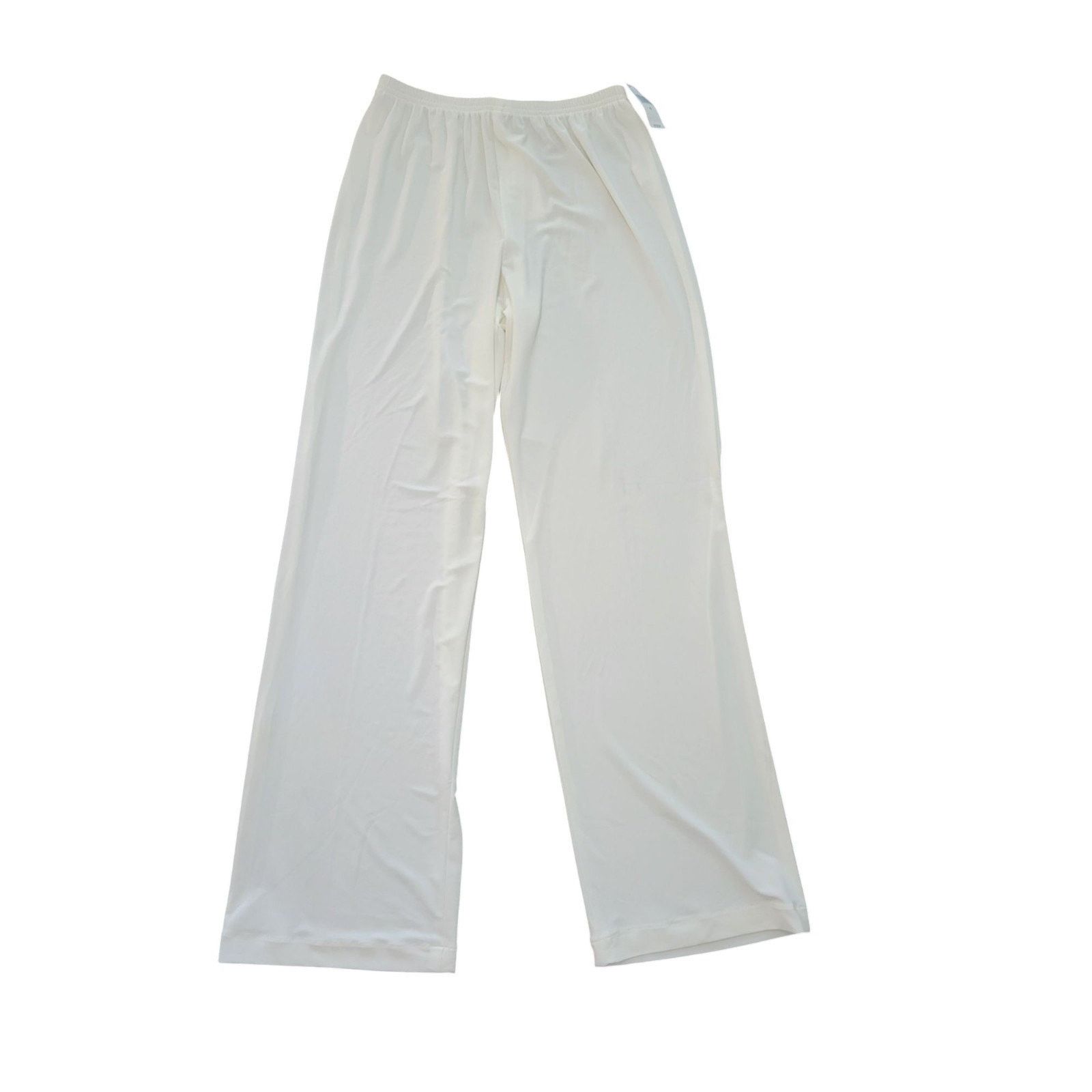 Carolina K Caroline Rose Pants Ivory White Suzette Straight-Leg Sz XS Size 25" / US 0 / IT 36 - 4 Thumbnail
