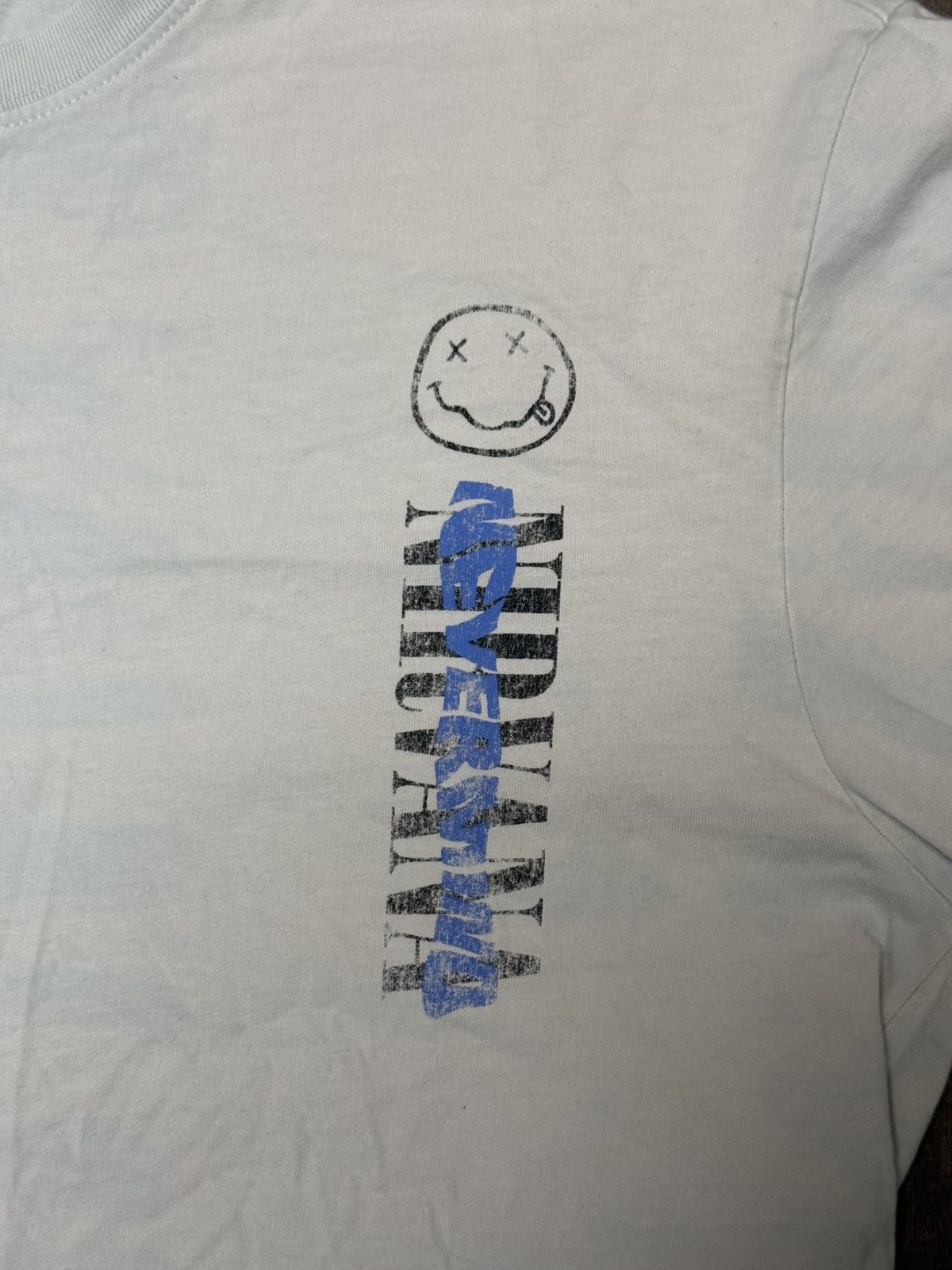 H&M H&M x Nirvana Tie-Dyed Blue White Nevermind Tee Relaxed Fit Size US L / EU 52-54 / 3 - 2 Thumbnail