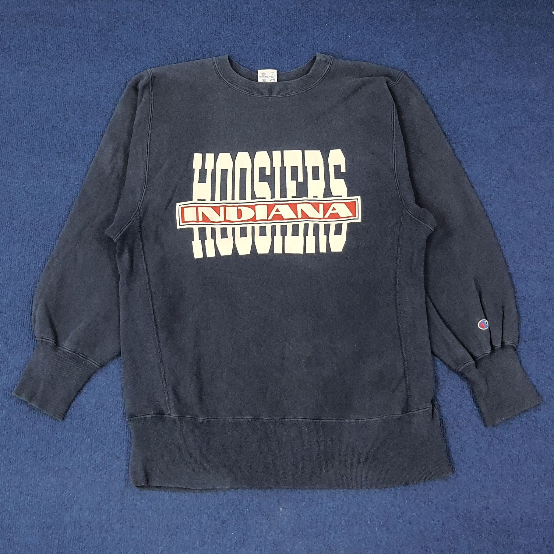 Champion × NBA × Vintage Vintage Champion Indiana Hoosiers NBA Team Sweatshirt C232N7 Size US S / EU 44-46 / 1 - 1 Thumbnail