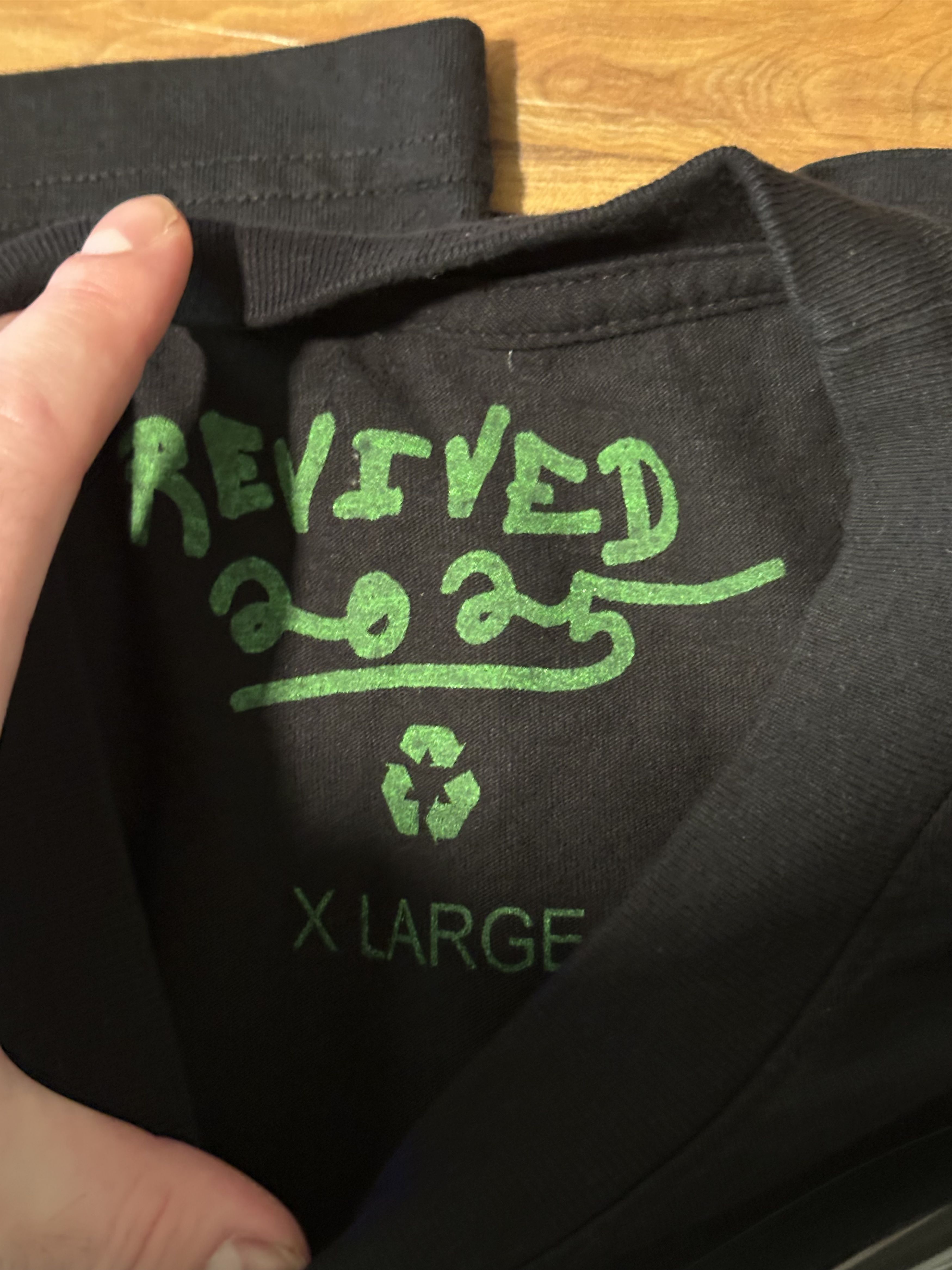 Asspizza Asspizza X 730 Printing BLACK Box Logo BLACK T-Shirt 2025 Size US XL / EU 56 / 4 - 2 Thumbnail