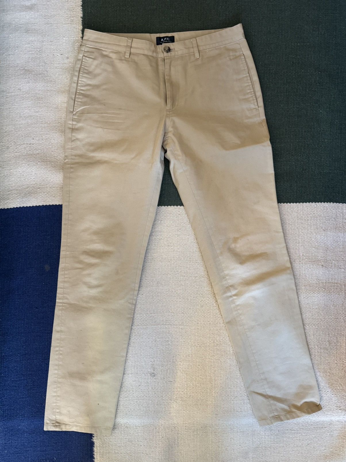 Beige A.P.C. Ville Chinos