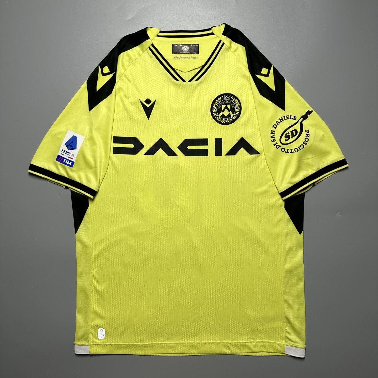 Macron UDINESE MACRON 2022/2023 FOOTBALL AWAY JERSEY #10 DEULOFEU Size US XL / EU 56 / 4 - 2 Thumbnail