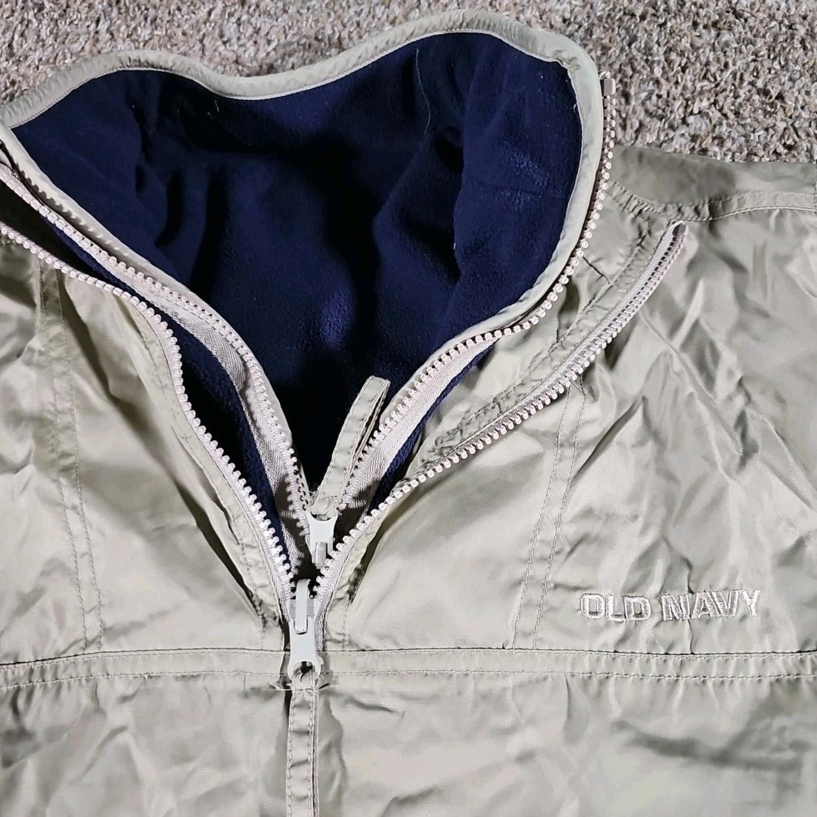 Old Navy Old Navy Reversible 1/4 Zip Jacket Sz 12 Size US XXS / EU 40 - 2 Thumbnail
