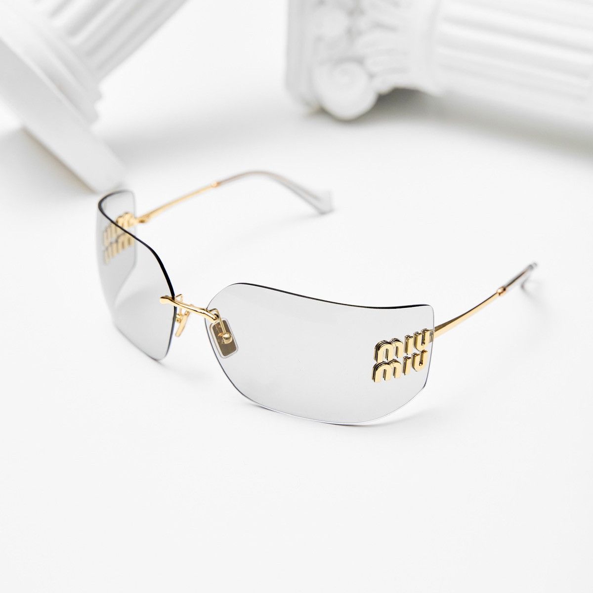 Miu Miu MIU MIU 0MU 54YS 5AK30B SUNGLASSES Size ONE SIZE - 1 Thumbnail