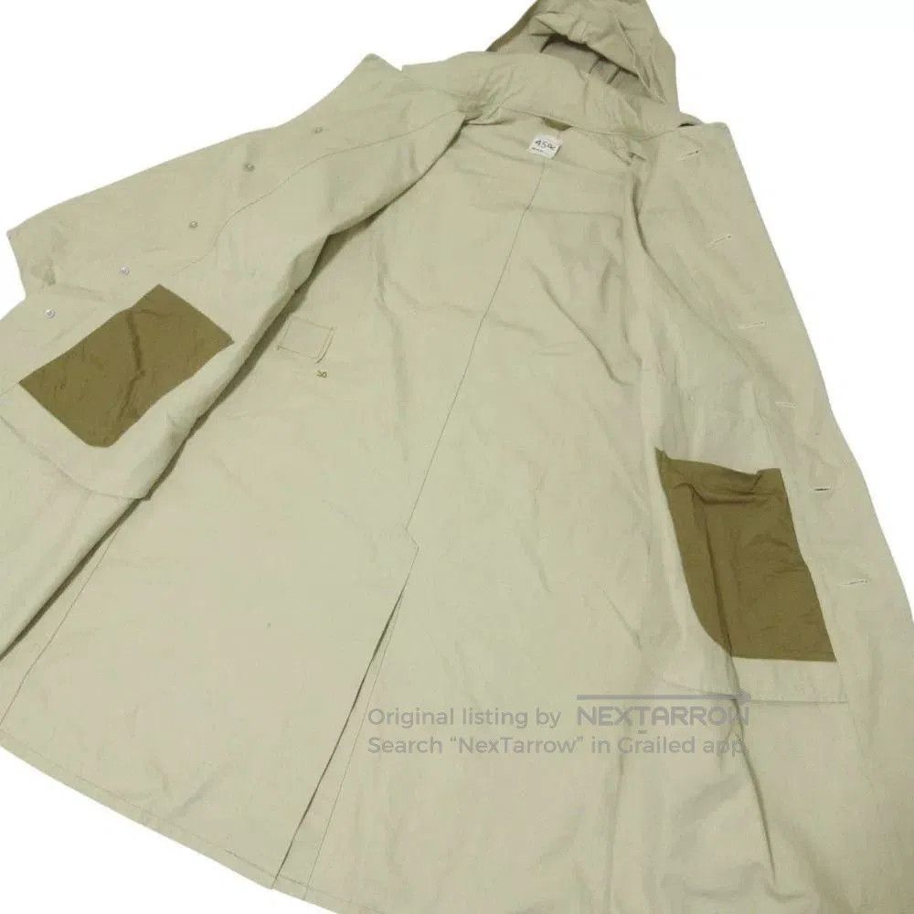 45rpm Beige Long Hooded Coat for Women. Size L / US 10 / IT 46 - 8 Thumbnail