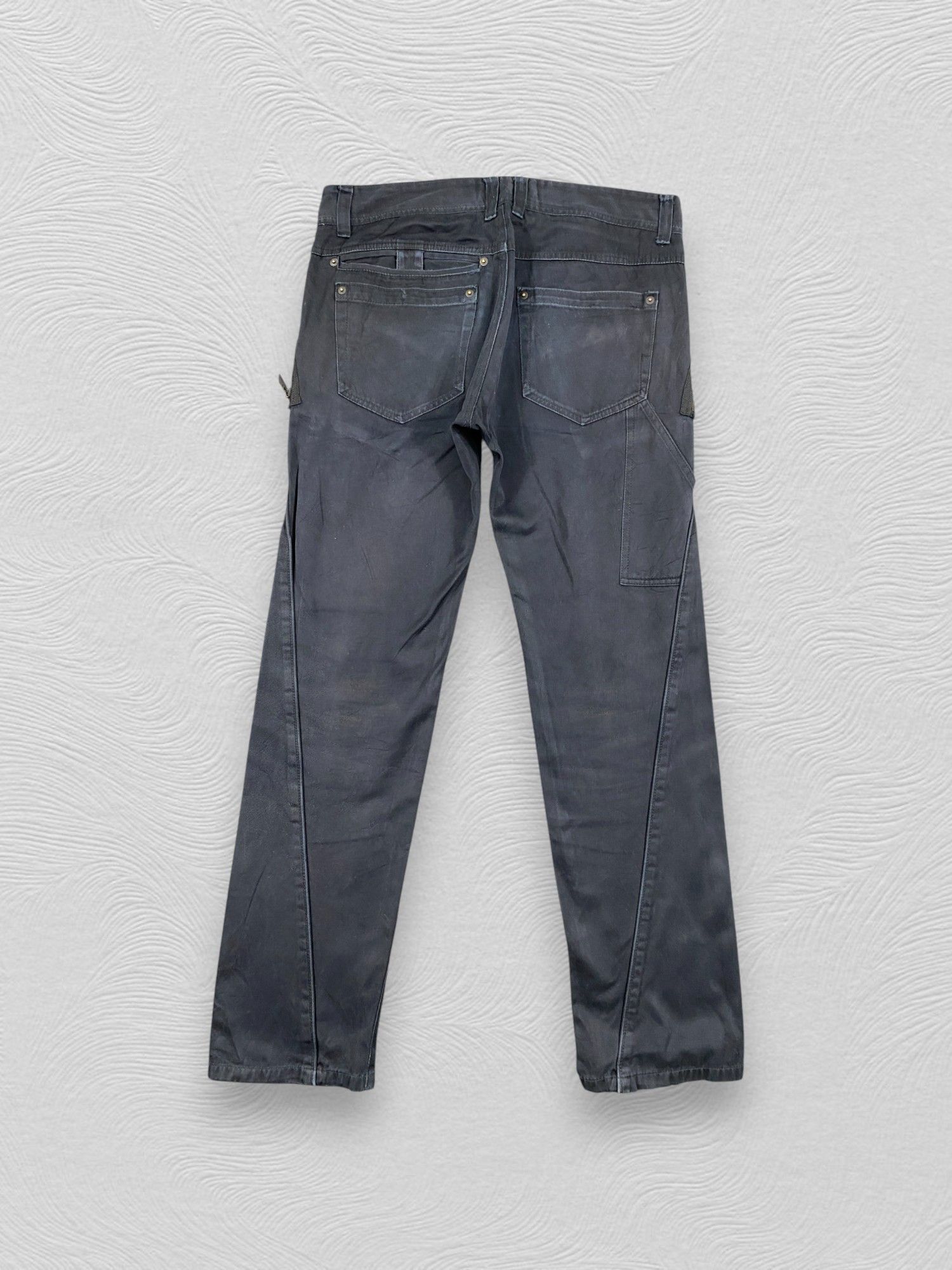If Six Was Nine Katharine Hamnett London Multipocket Pants -CP271 Size US 32 / EU 48 - 2 Thumbnail