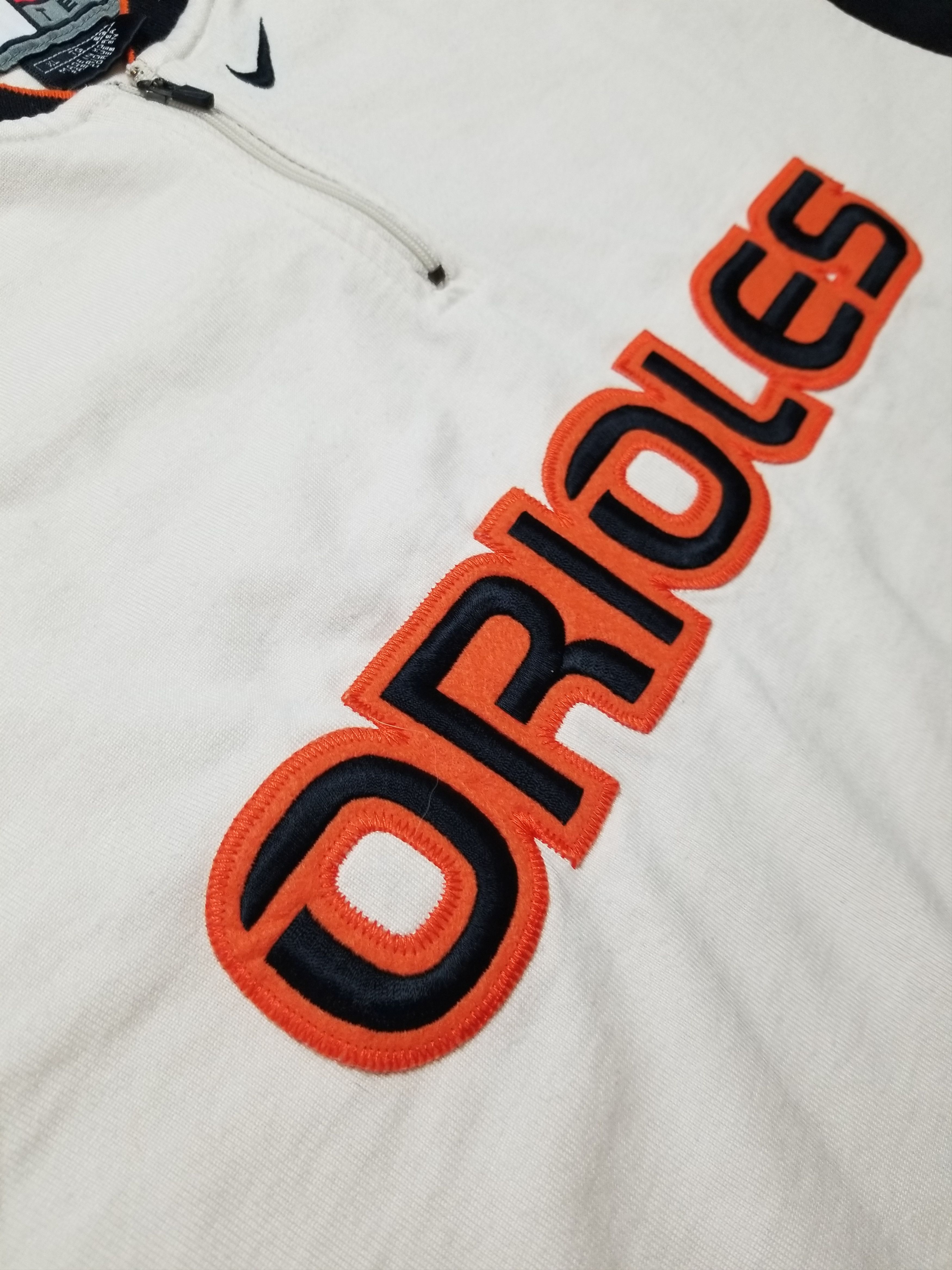 Nike VTG Nike Team MLB Baltimore Orioles Batting Practice T-Shirt Size US XL / EU 56 / 4 - 7 Thumbnail