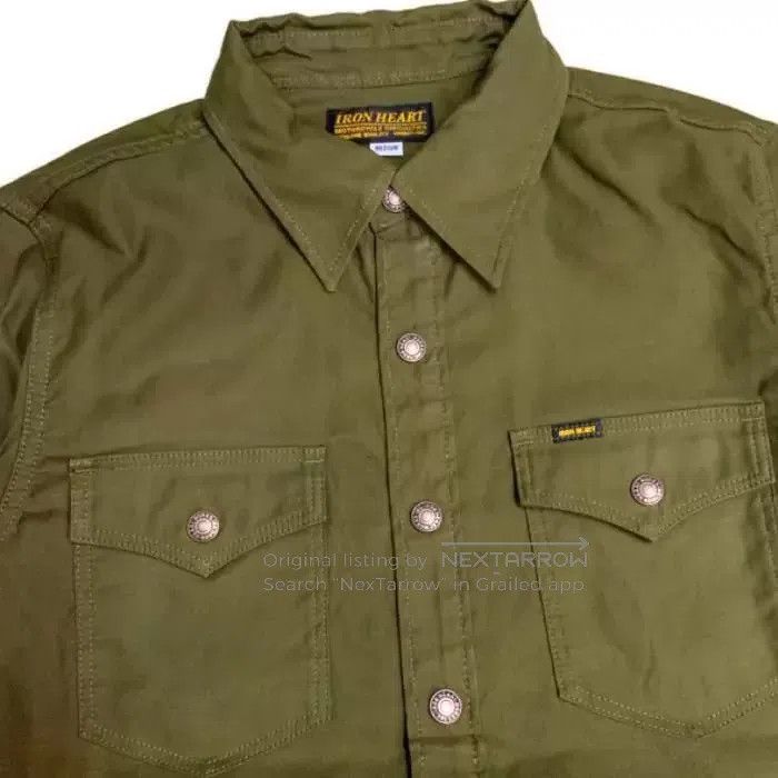Iron Heart Iron Heart Military twill cargo shirt Size US L / EU 52-54 / 3 - 1 Thumbnail