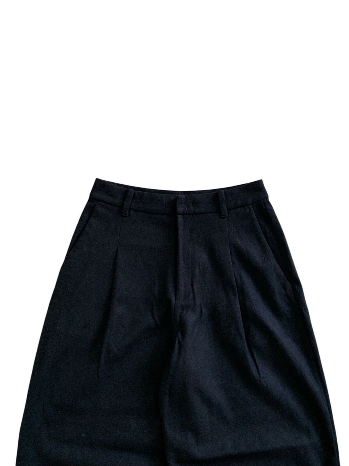 Undercover × Uniqlo Uniqlo Comptoir Des Cotonneirs Pleated Wool Wide Leg Pants Size US 30 / EU 46 - 3 Thumbnail