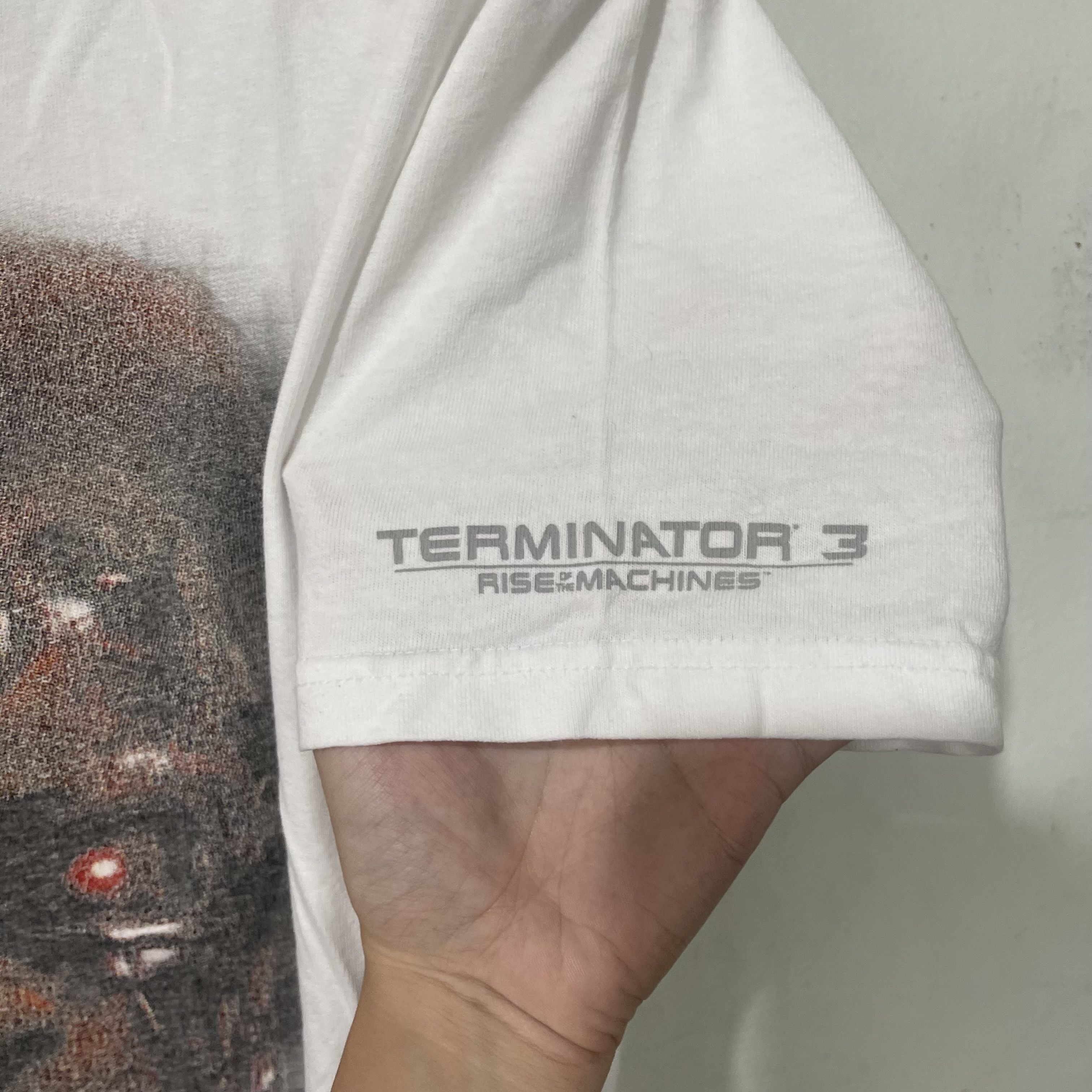 Vintage Vintage 2003 Terminator 3 Rise of the Machines Shirt Size US S / EU 44-46 / 1 - 6 Thumbnail