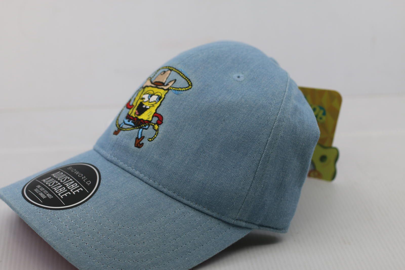 Nickelodeon SpongeBob SquarePants Cowboy Dad Hat Adjustable BioWorld Size ONE SIZE - 2 Thumbnail