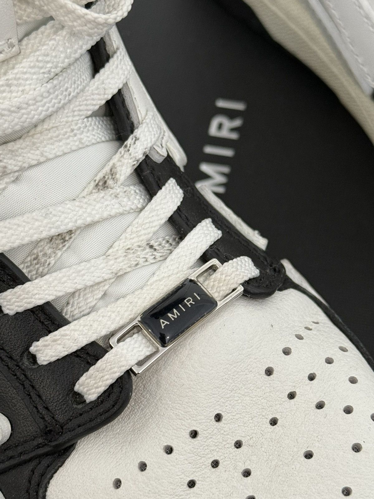 Amiri Amiri Skeleton High Top Sneakers Size US 8 / EU 41 - 5 Thumbnail