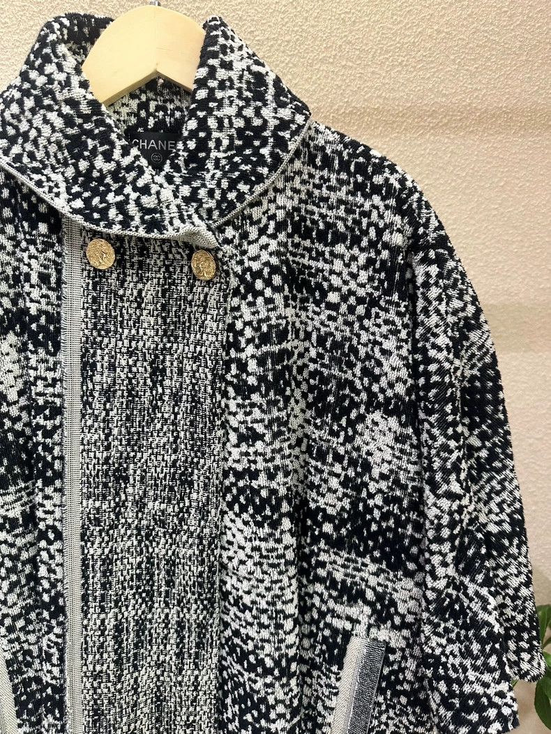 Chanel Chanel Gold buckle towel material cloak coat Size XS / US 0-2 / IT 36-38 - 3 Thumbnail