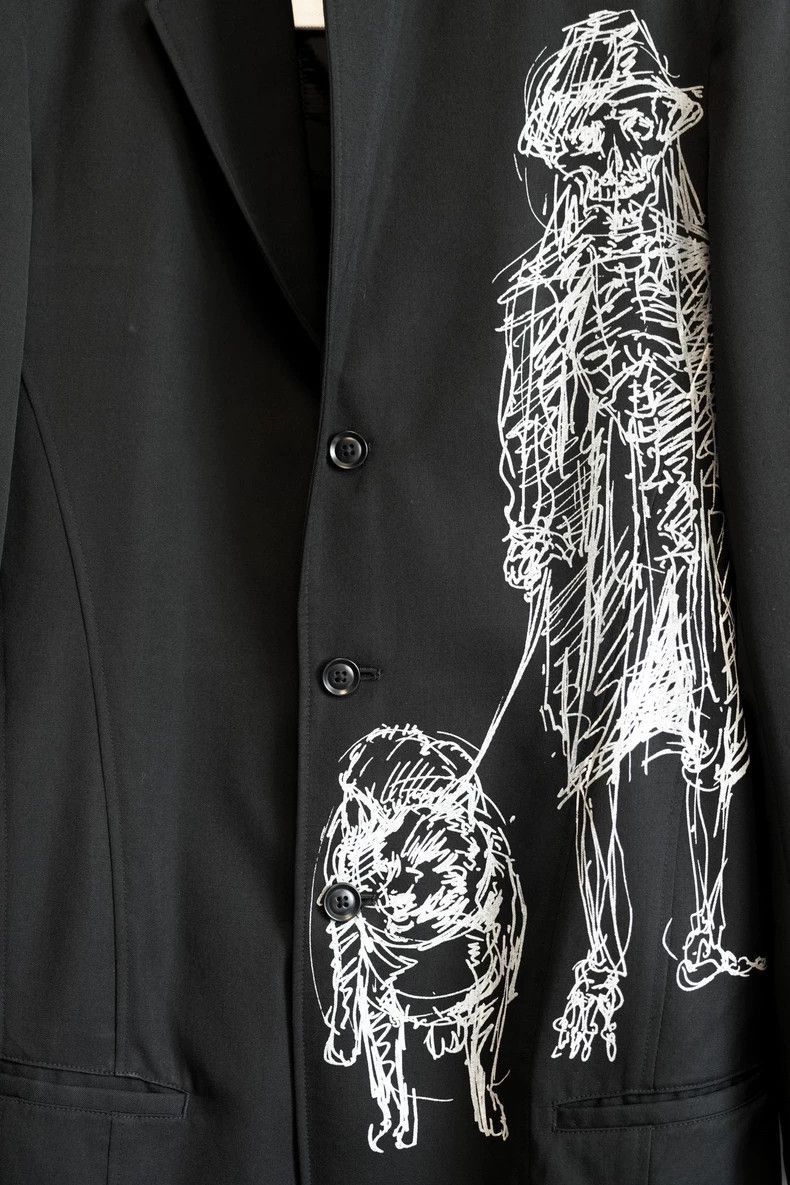 Yohji Yamamoto Yohji Yamamoto Yohji Yamamoto Dog Jacket 16SS Size US M / EU 48-50 / 2 - 3 Thumbnail