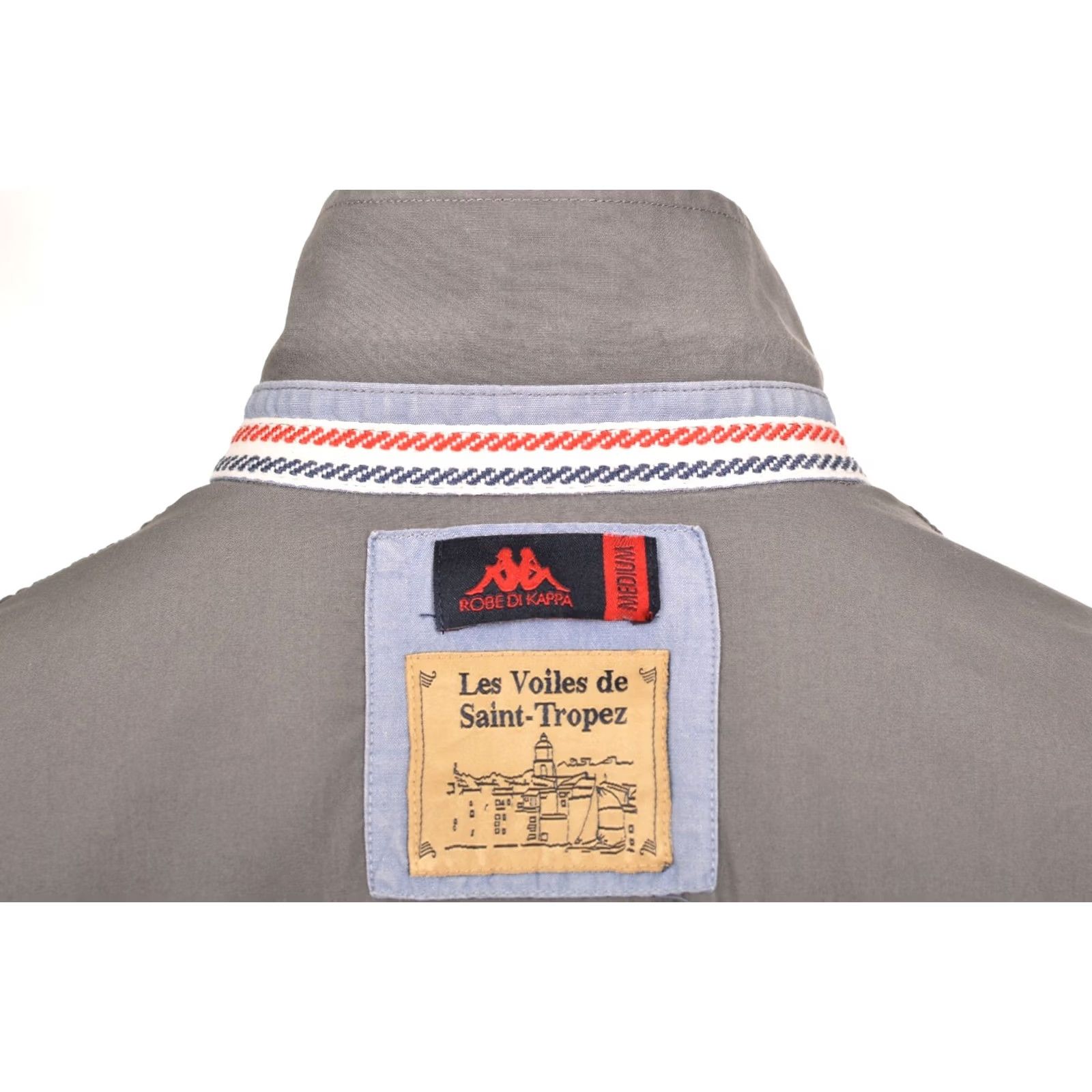 Kappa Robe di Kappa Les Voiles De Saint-Tropez Gray Button Shirt M Men Size M Size US M / EU 48-50 / 2 - 7 Thumbnail