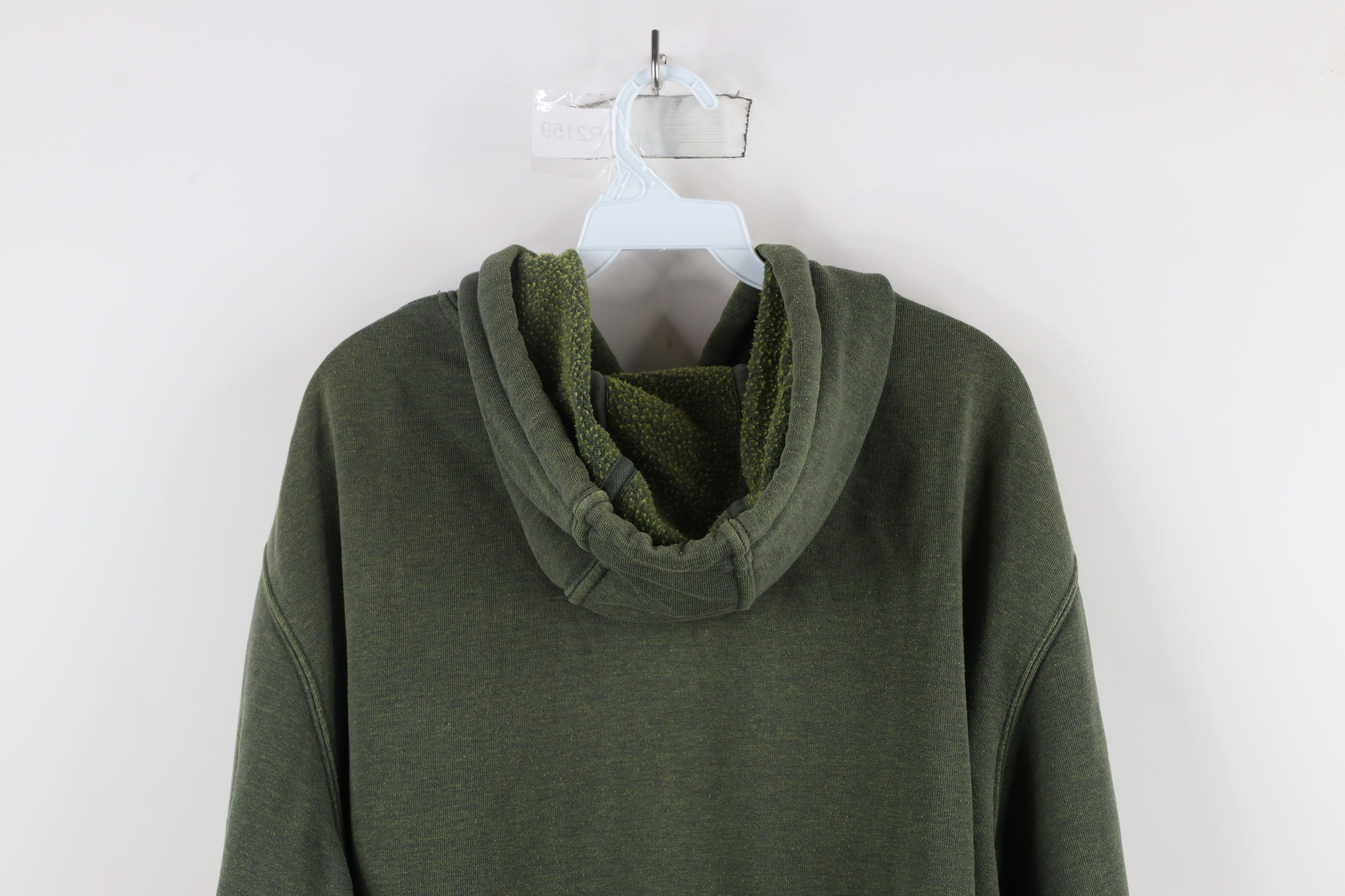 Carhartt × Vintage Vintage Carhartt Box Logo Hoodie Sweatshirt Heather Green Size US XXL / EU 58 / 5 - 13 Thumbnail
