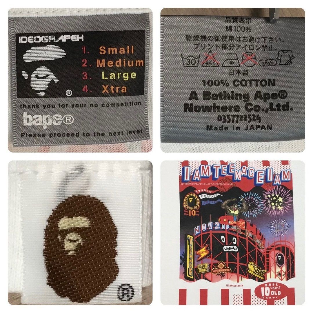 Bape × Billionaire Boys Club × Nigo 2003 BAPE 10th year anniversary T-shirt BBC star trak NIGO Size US L / EU 52-54 / 3 - 7 Thumbnail