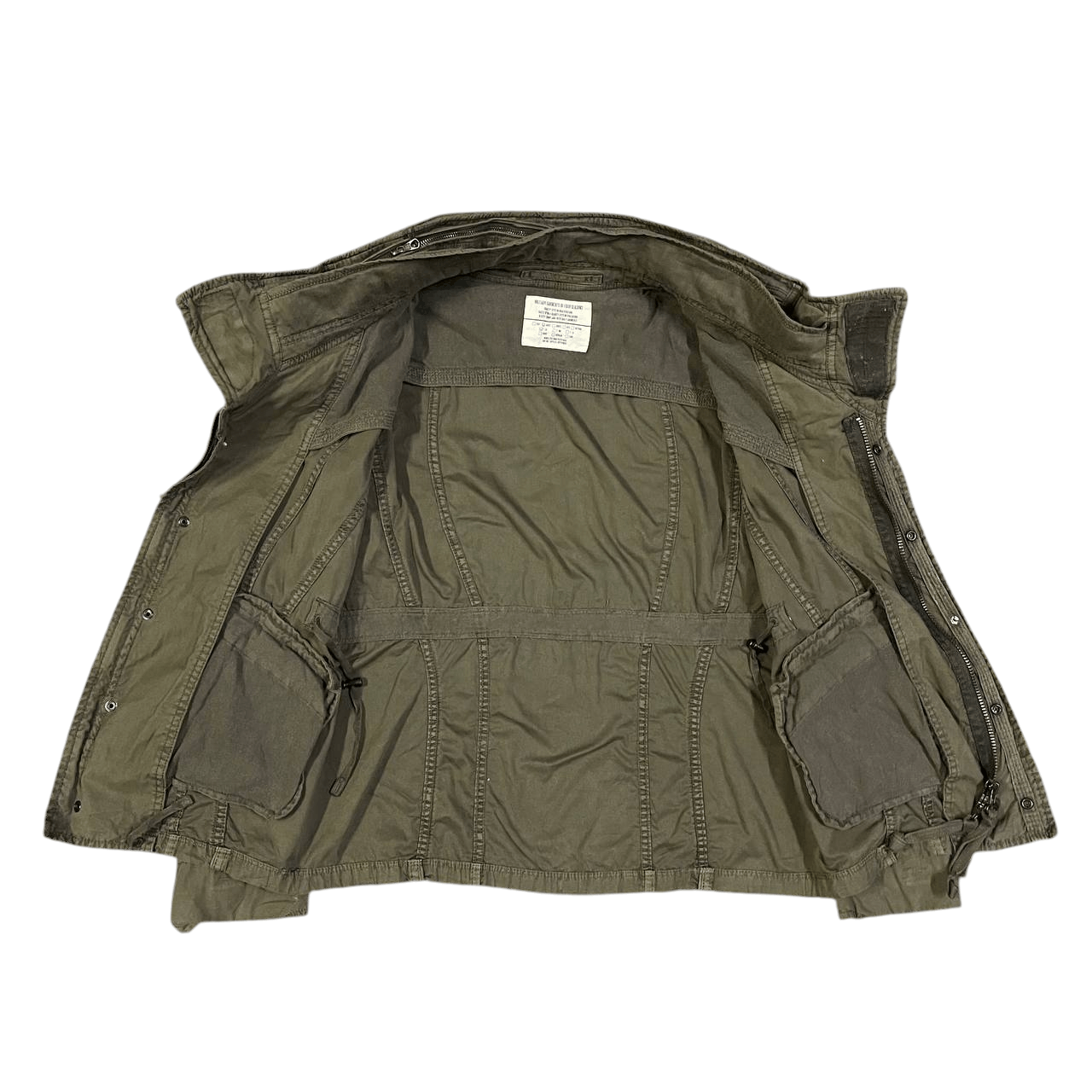 If Six Was Nine Vintage 00's Goa Cyber Military Bono Jacket Punk Size US S / EU 44-46 / 1 - 8 Thumbnail