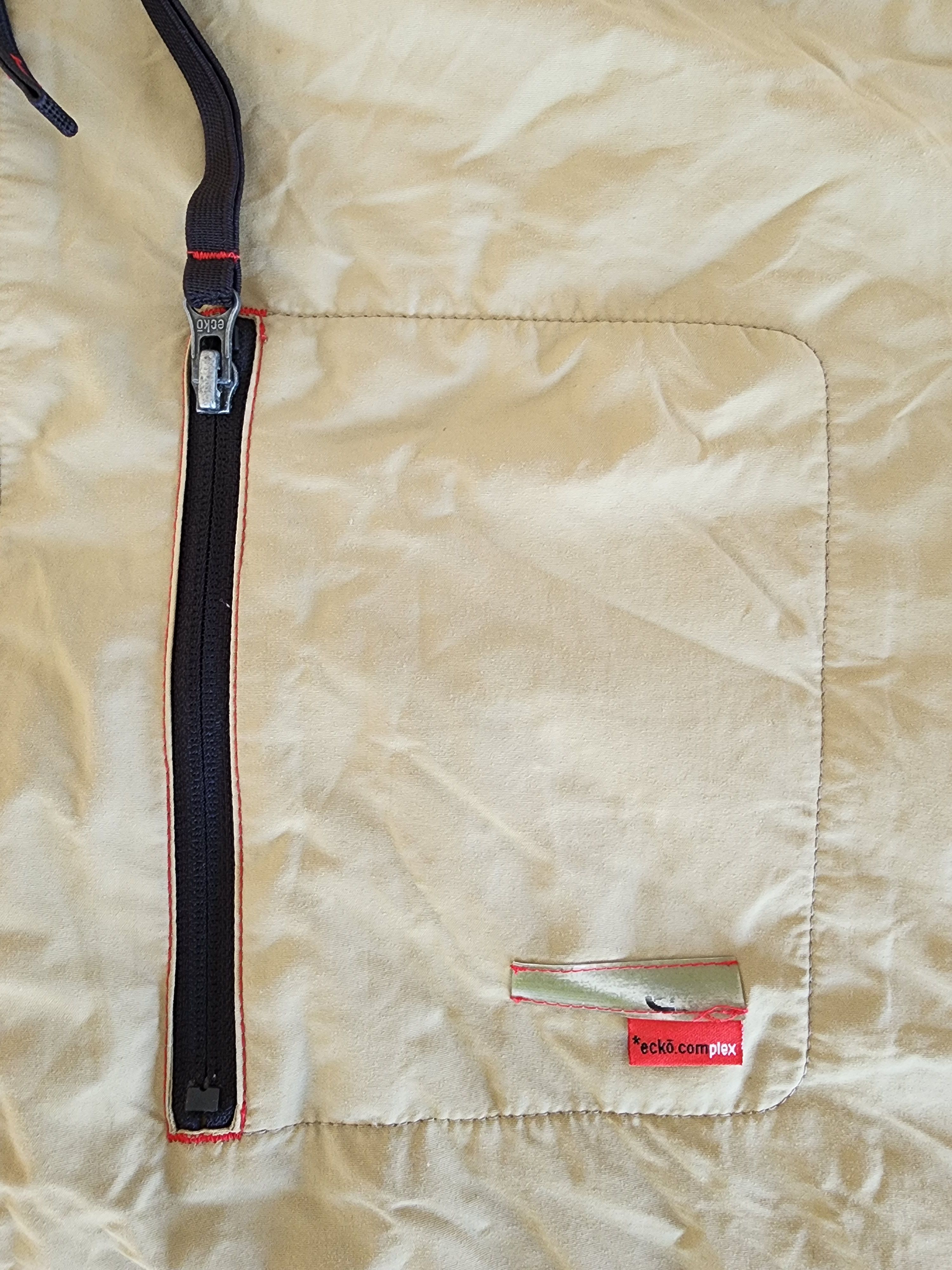 Ecko Unltd. Vintage Ecko Khaki Nylon Jacket Size US L / EU 52-54 / 3 - 3 Thumbnail
