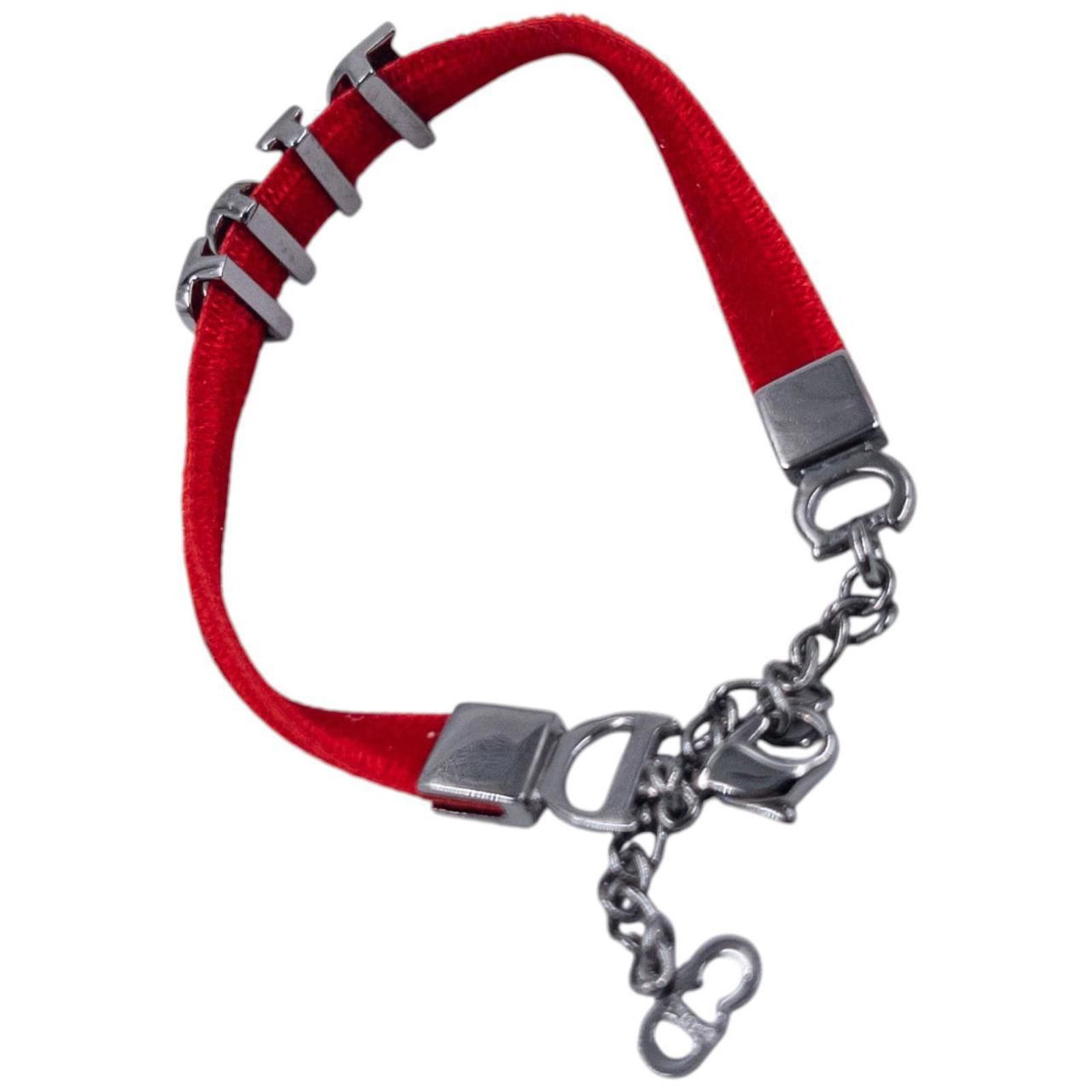 Dior Vintage Dior Velvet Ribbon Bracelet Size ONE SIZE - 6 Thumbnail