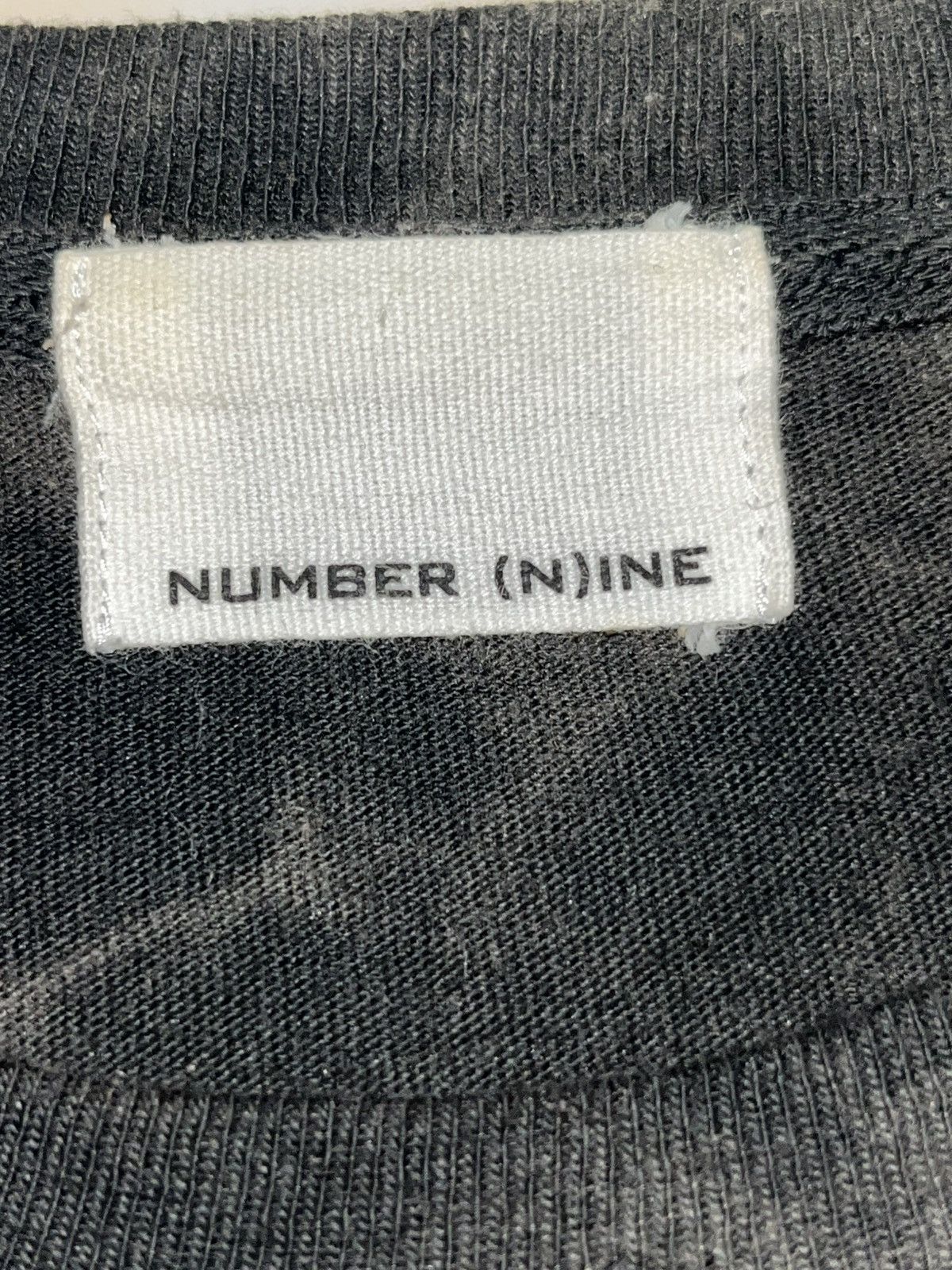 Number (N)ine Number (N)ine Acid Wash Tshirt Size US L / EU 52-54 / 3 - 3 Thumbnail